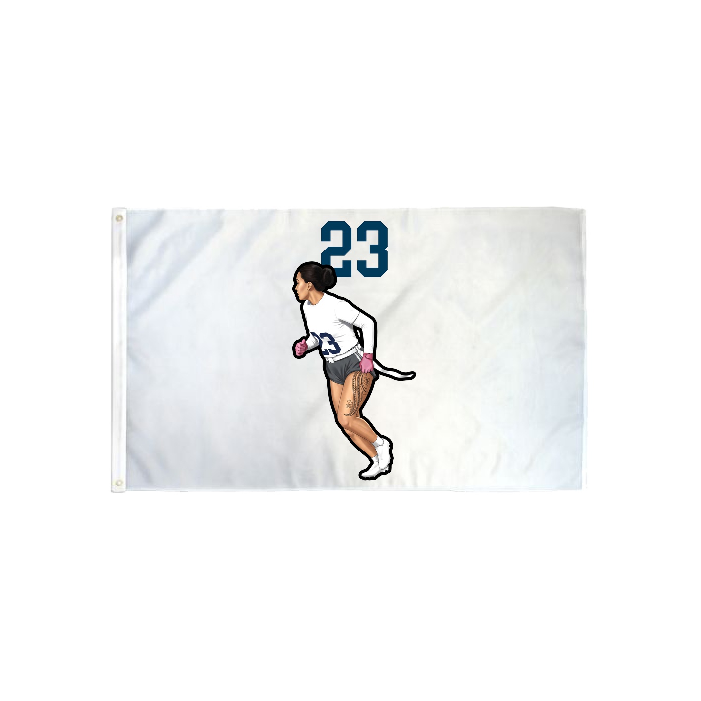 3x5 Flag — Number Top in Classic