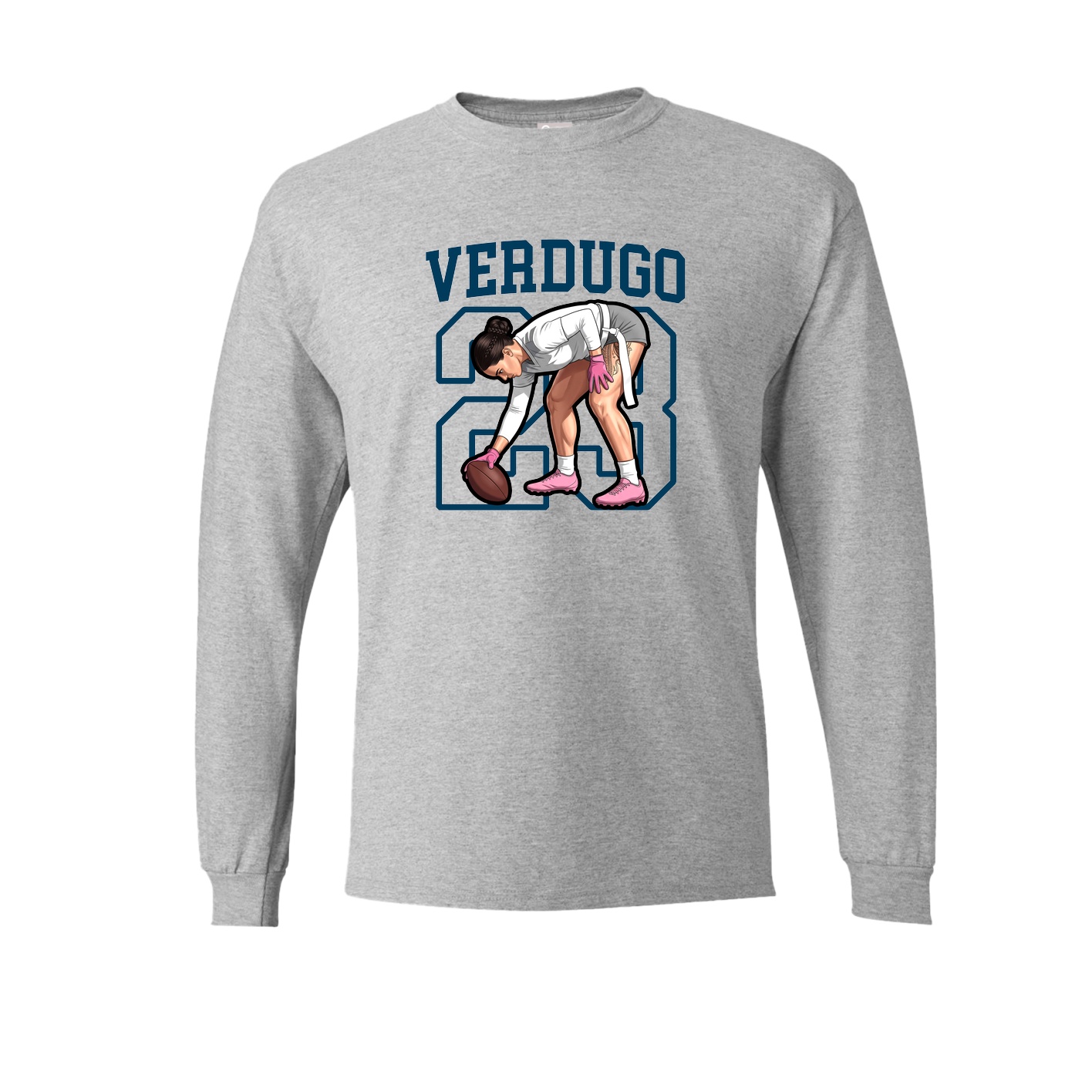 Long Sleeve Tee — Shirsey in Grey
