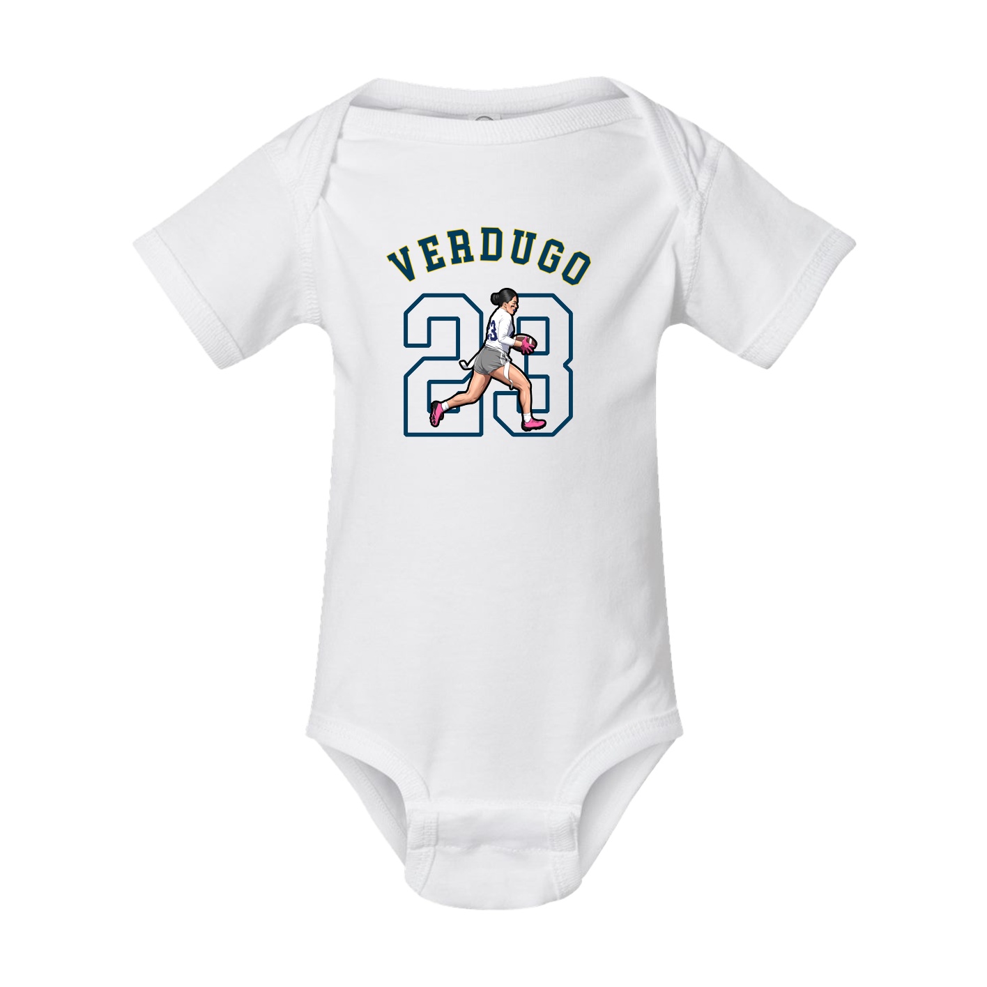 Baby Onesie — Shirsey Arch in White