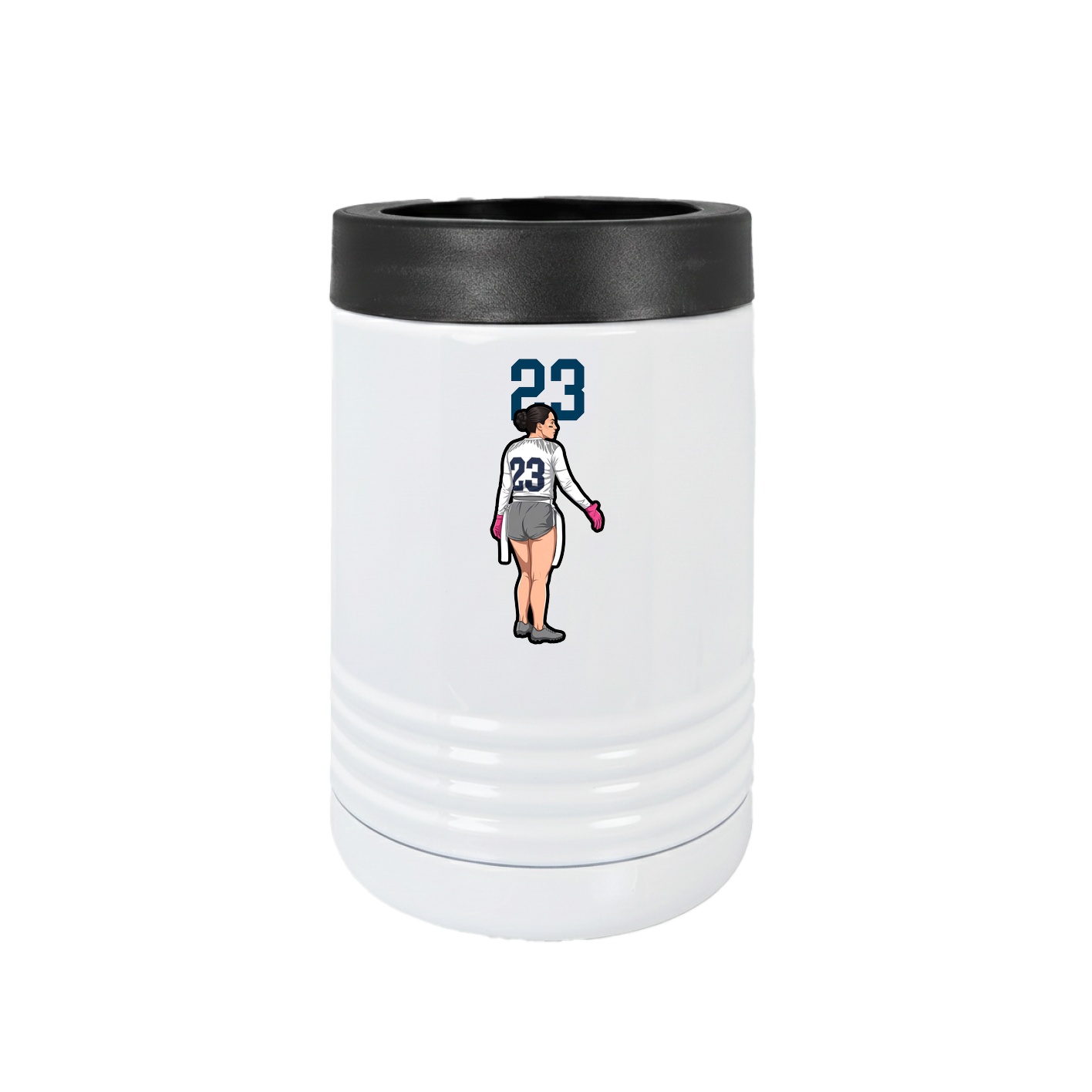 Beverage Holder — Number Top in White