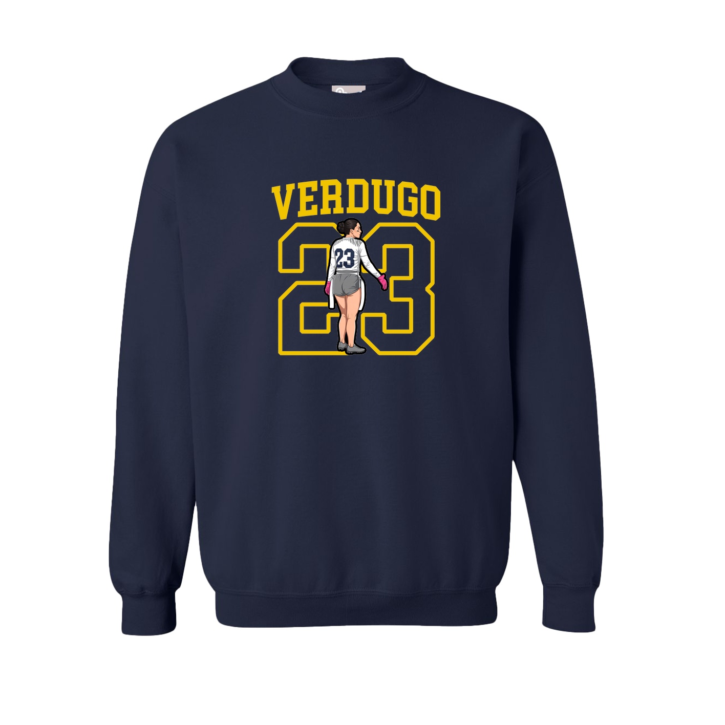 Fleece Crew — Shirsey in Navy