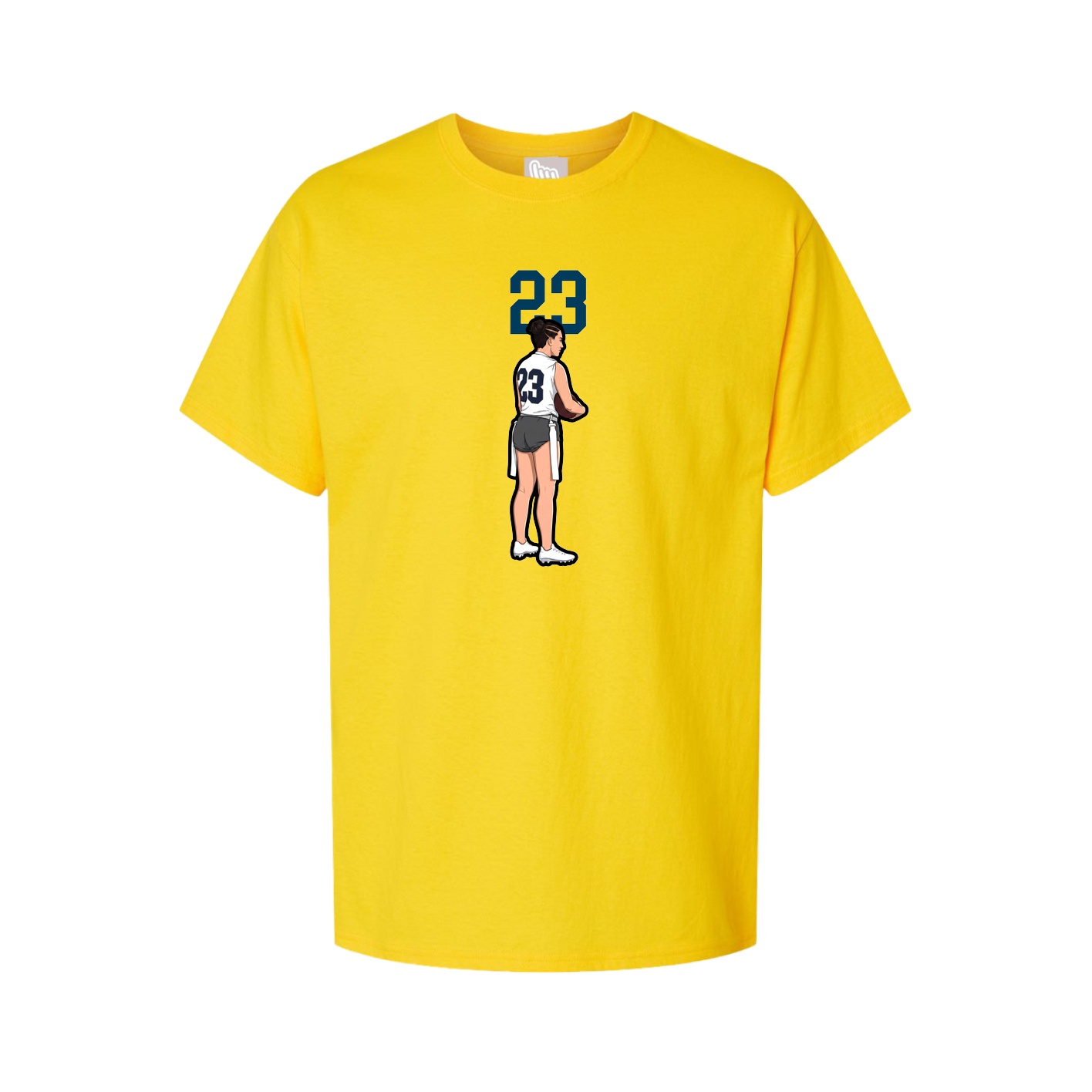 Tee — Number Top in Gold