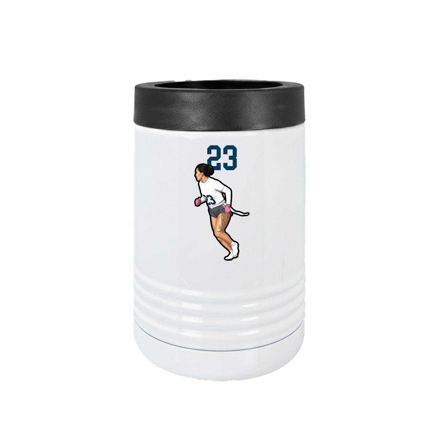 Beverage Holder — Number Top in White