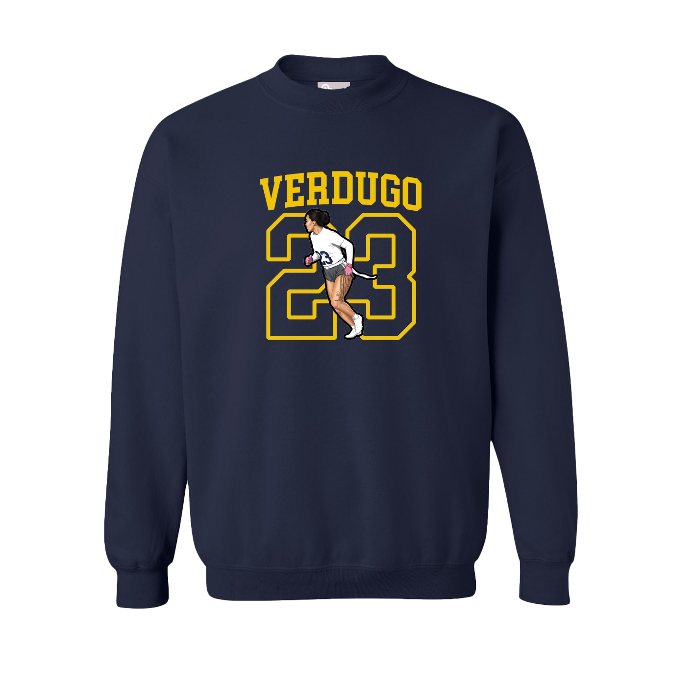Fleece Crew — Shirsey in Navy