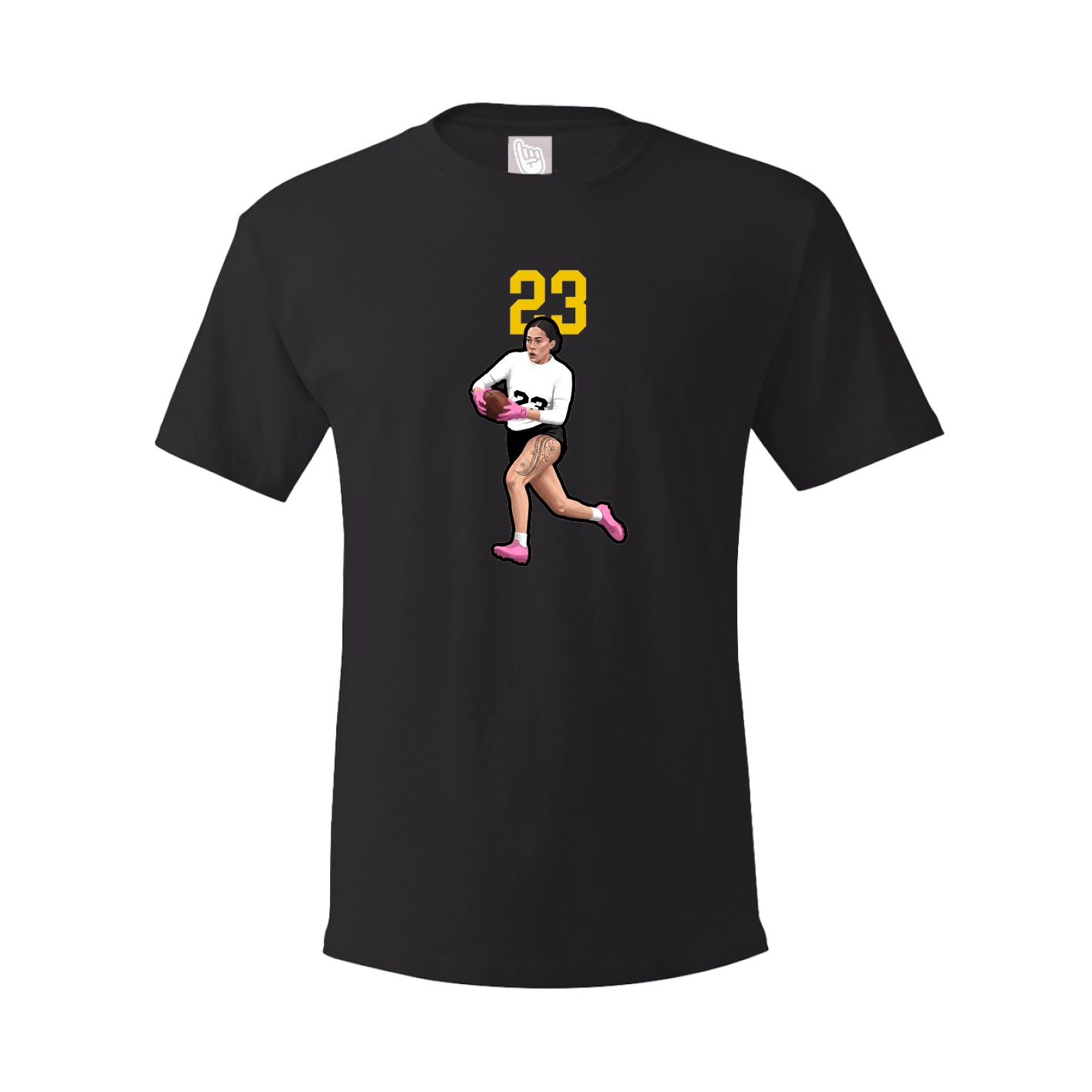 Tee — Number Top in Black
