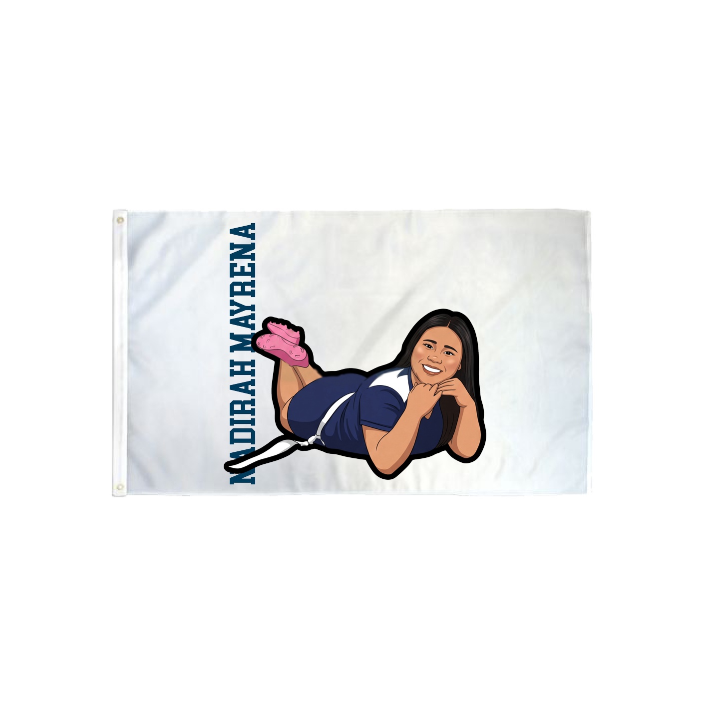 3x5 Flag — Name Vertical in Classic