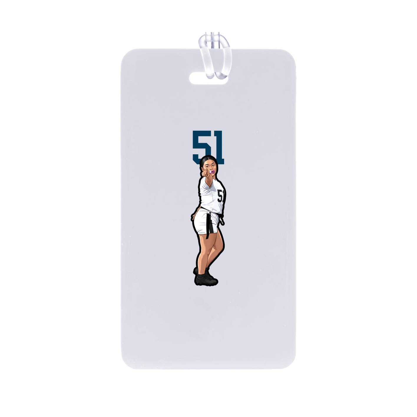 Bag Tag — Number Top in Classic