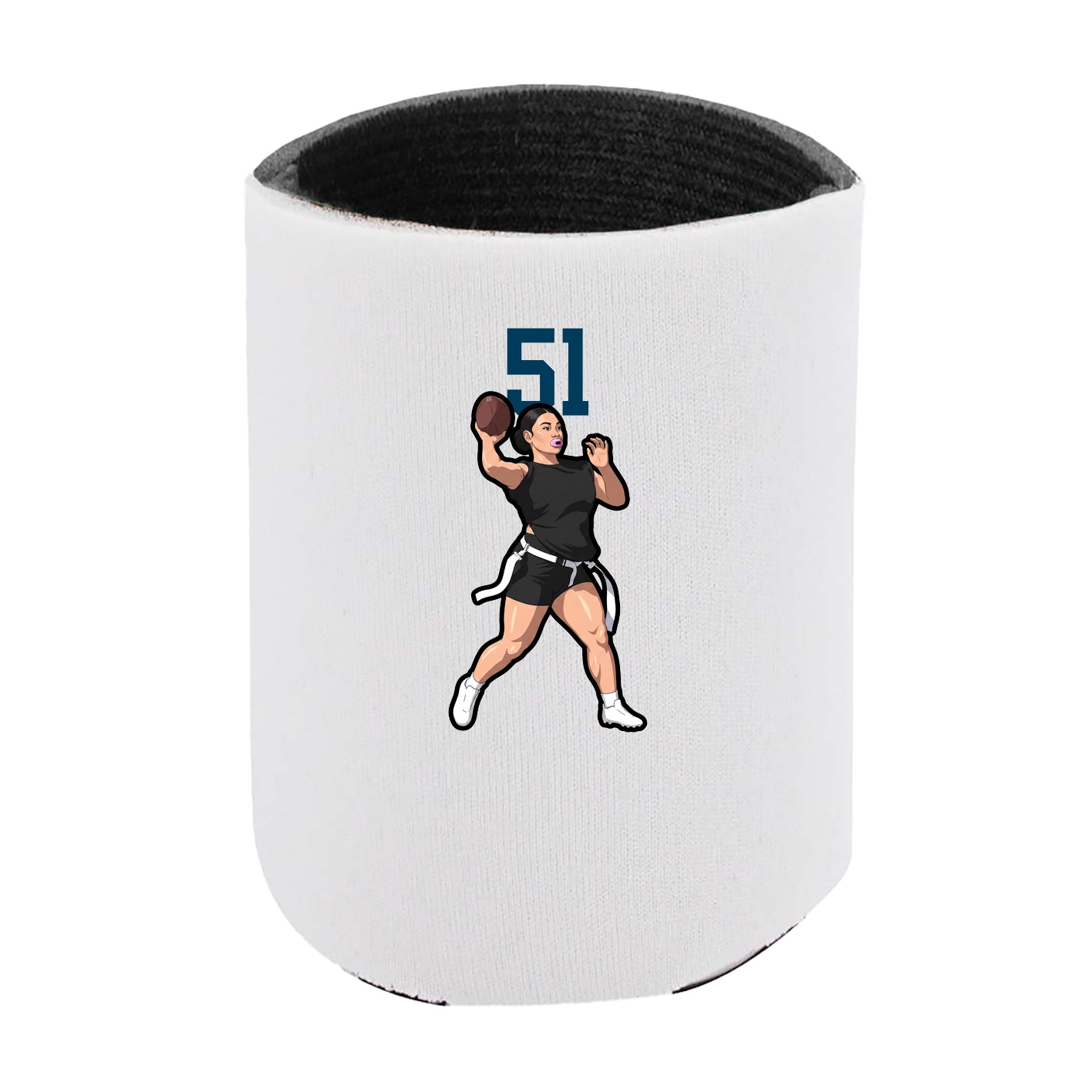 Can Holder — Number Top in White