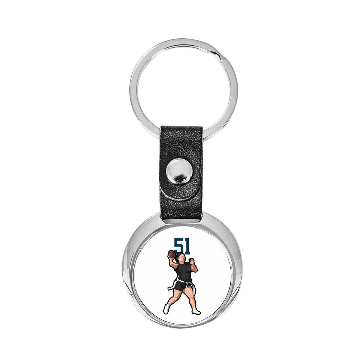 Key Chain — Number Top in Classic