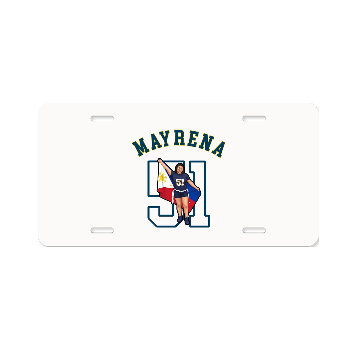 License Plate — Shirsey Arch in Classic