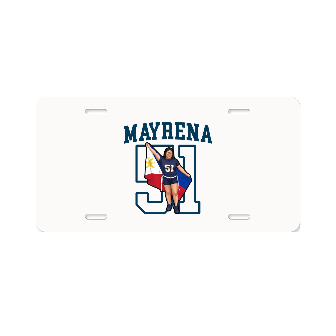 License Plate — Shirsey in Classic