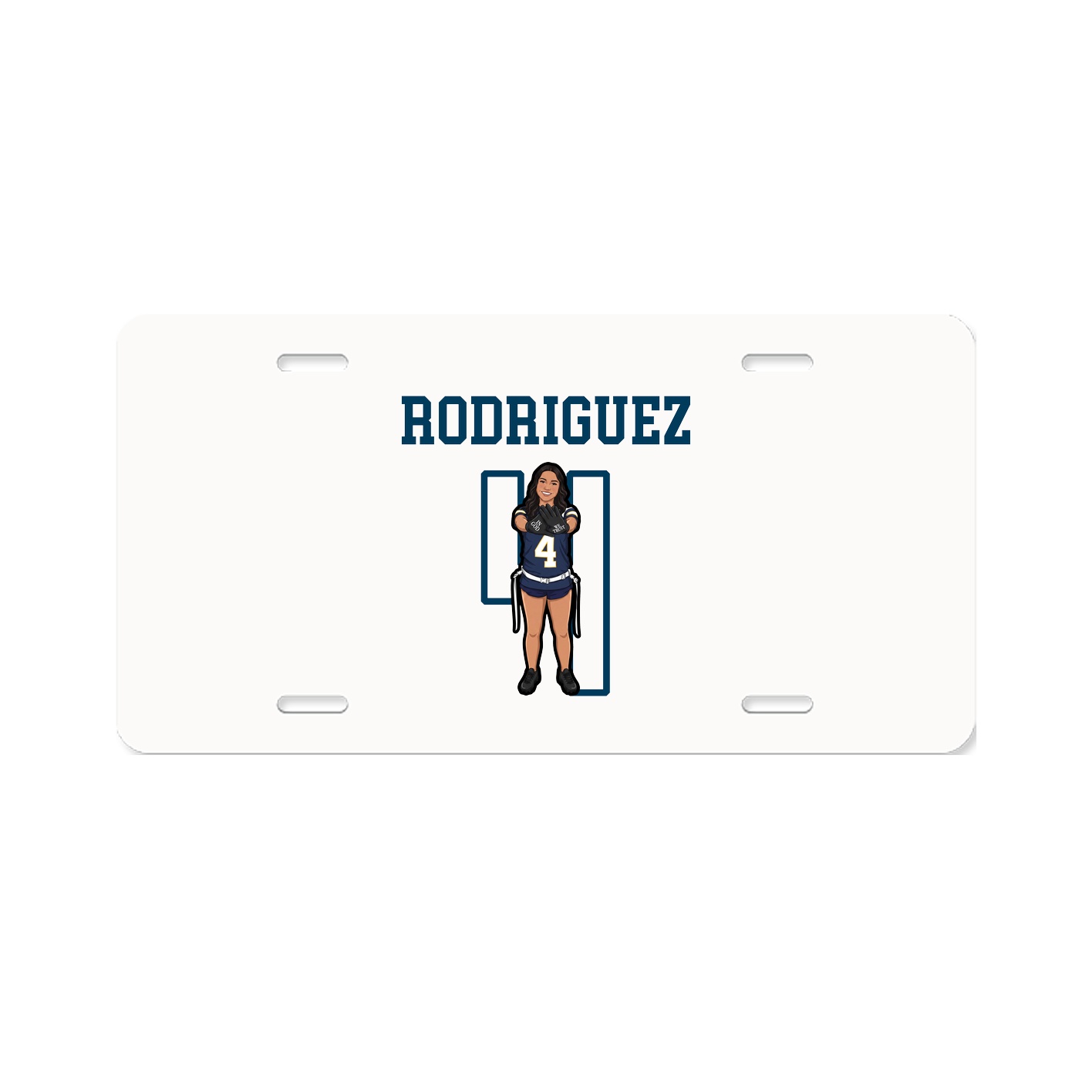 License Plate — Shirsey in Classic