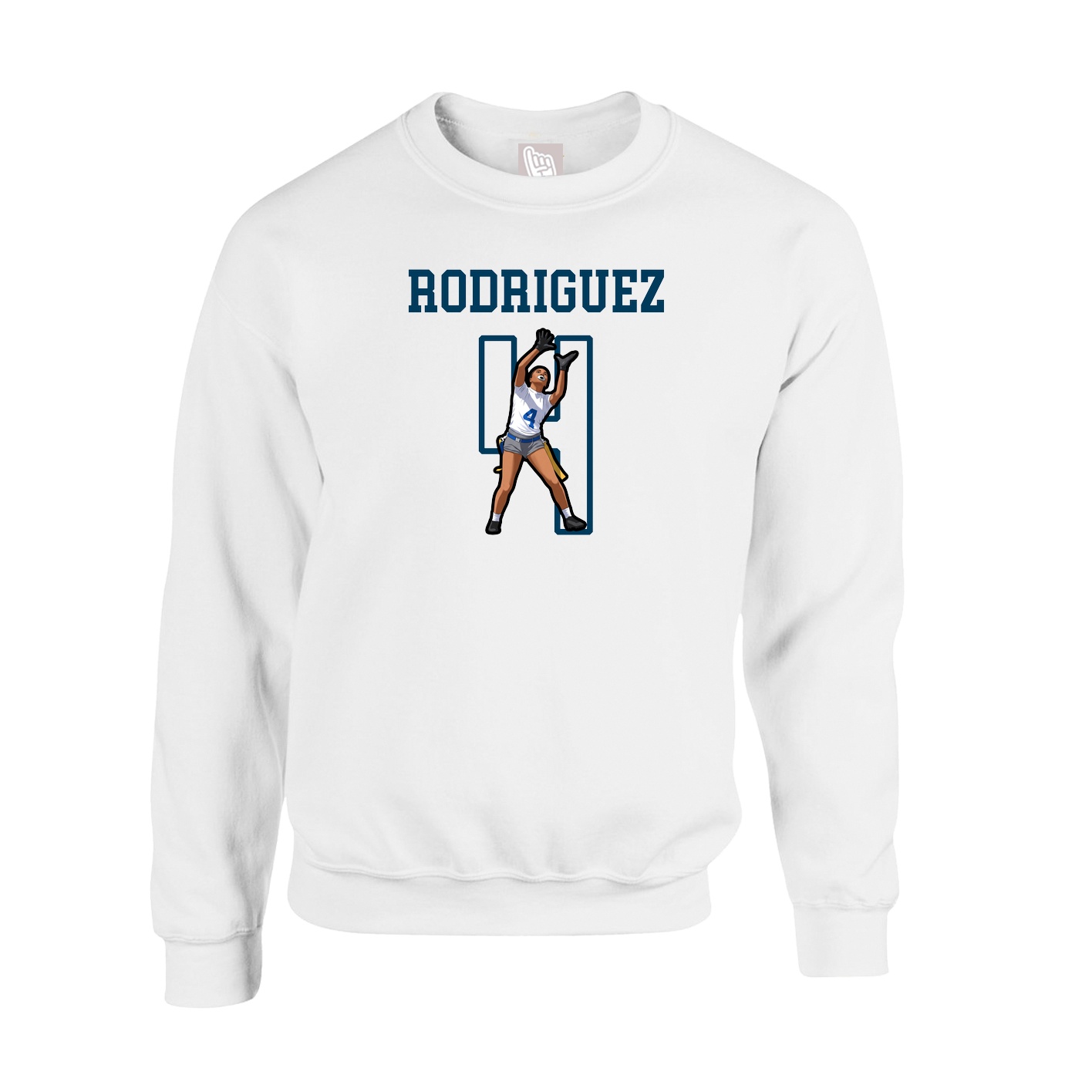 Fleece Crew — Shirsey in White