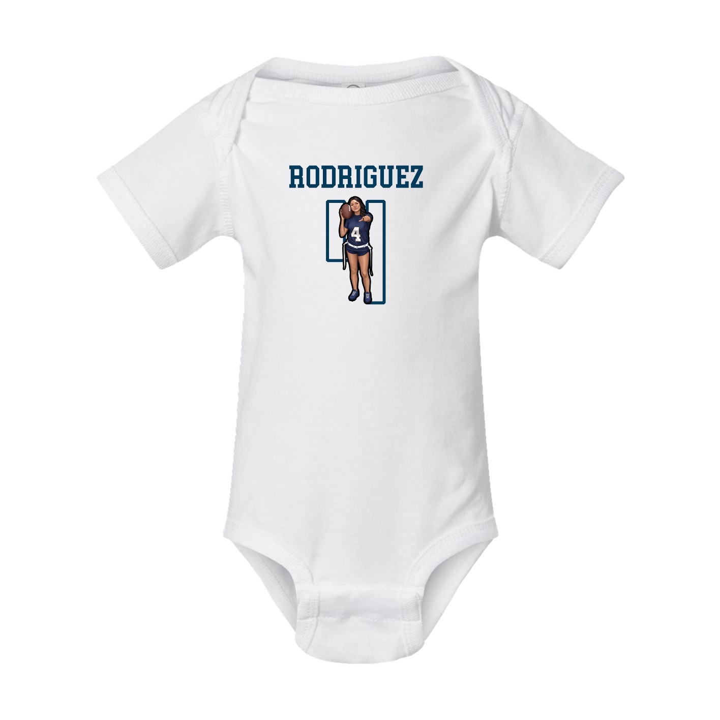 Baby Onesie — Shirsey in White