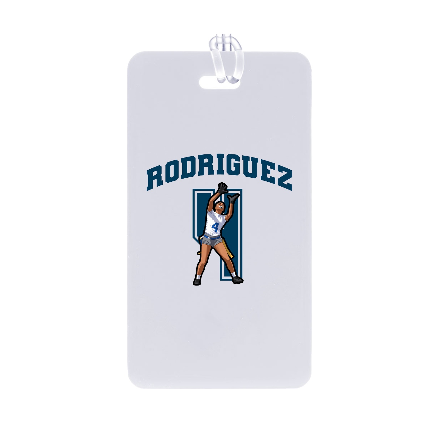 Bag Tag — Number in Classic