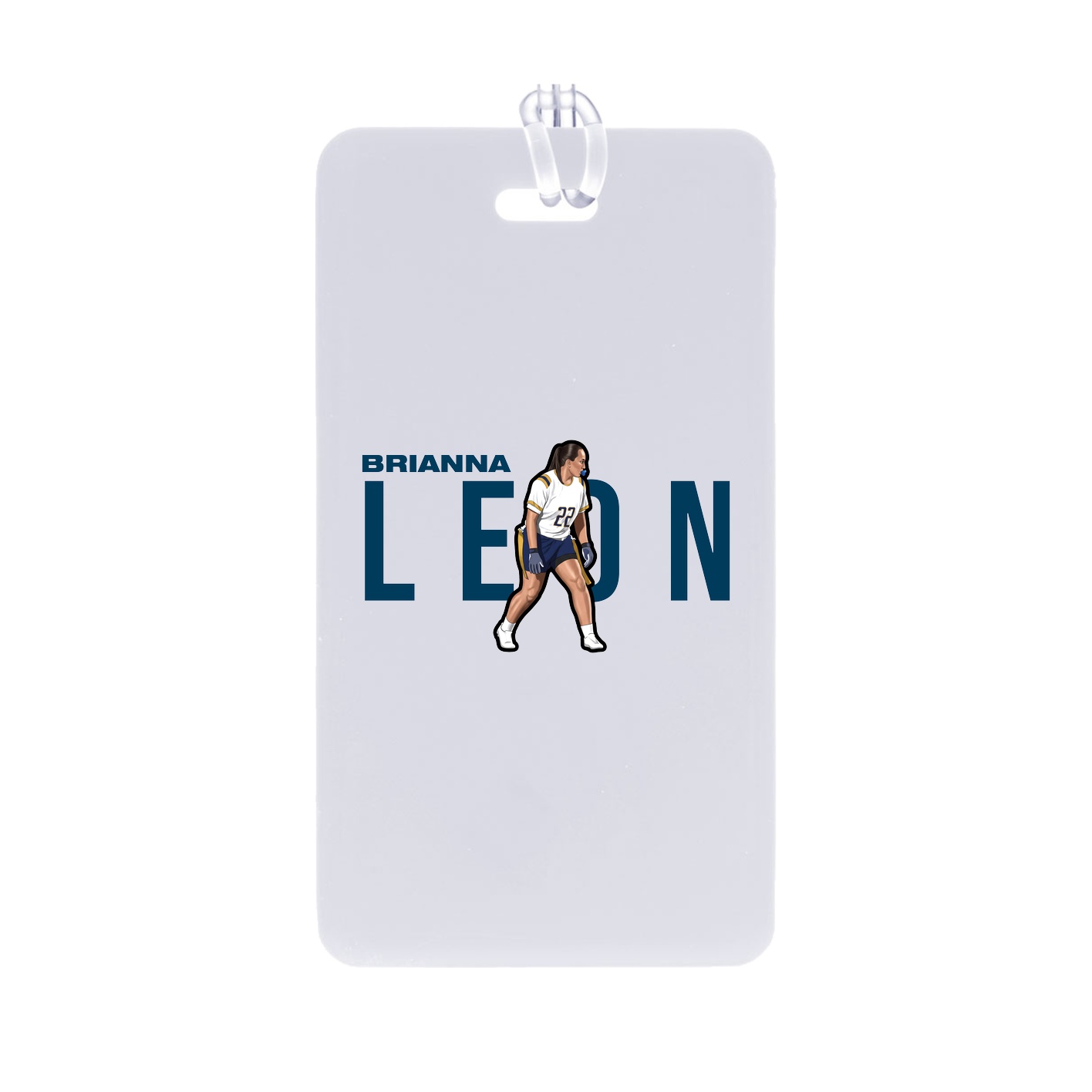 Bag Tag — Player Name in Classic