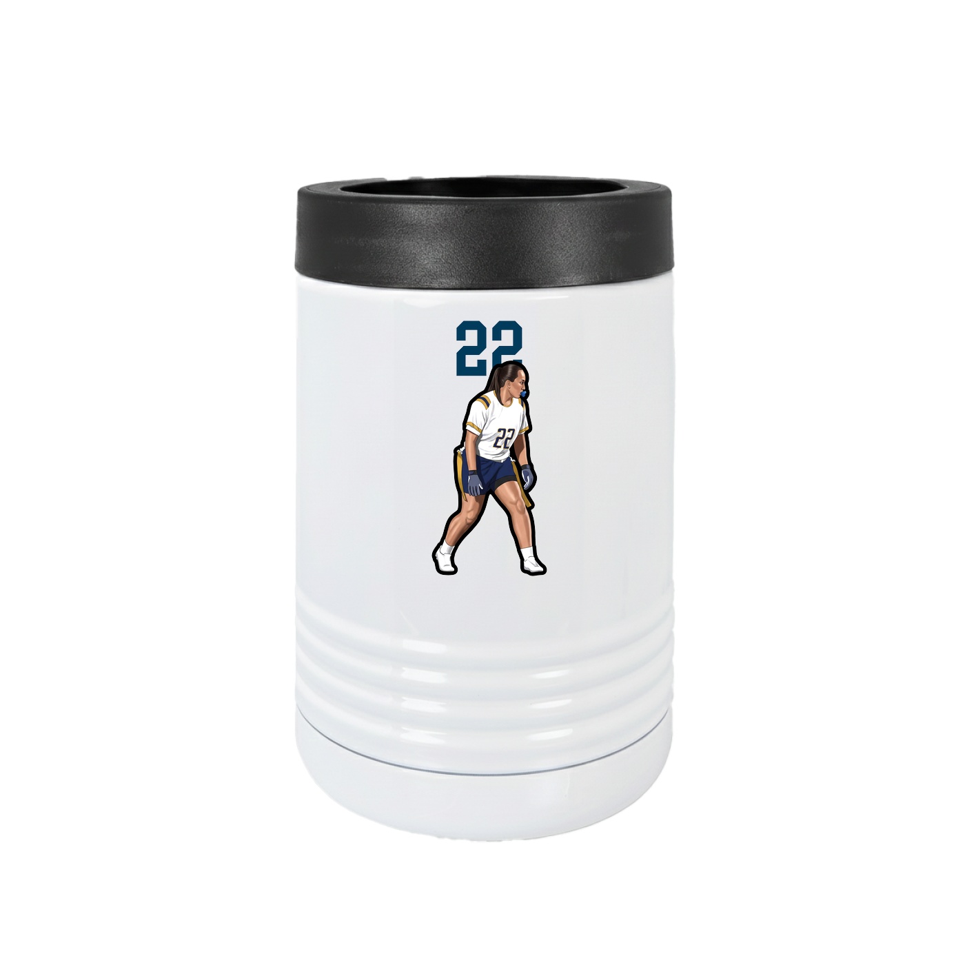 Beverage Holder — Number Top in White