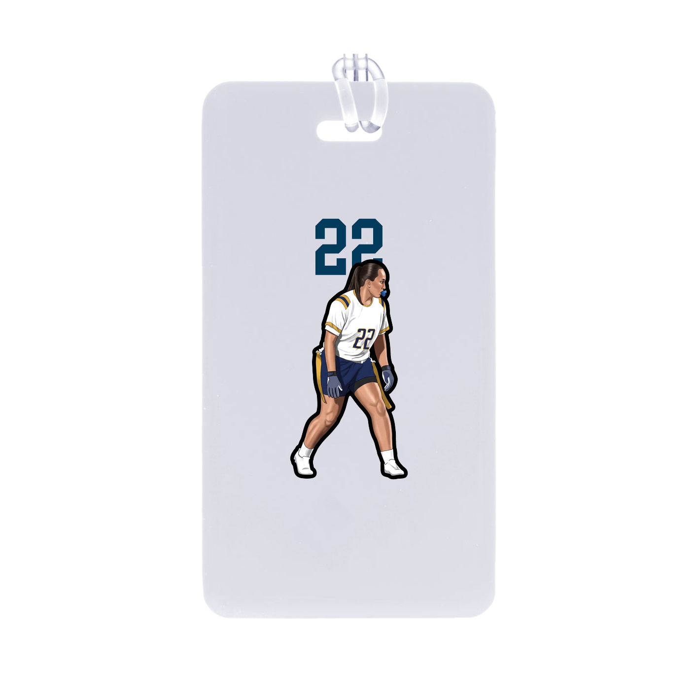 Bag Tag — Number Top in Classic