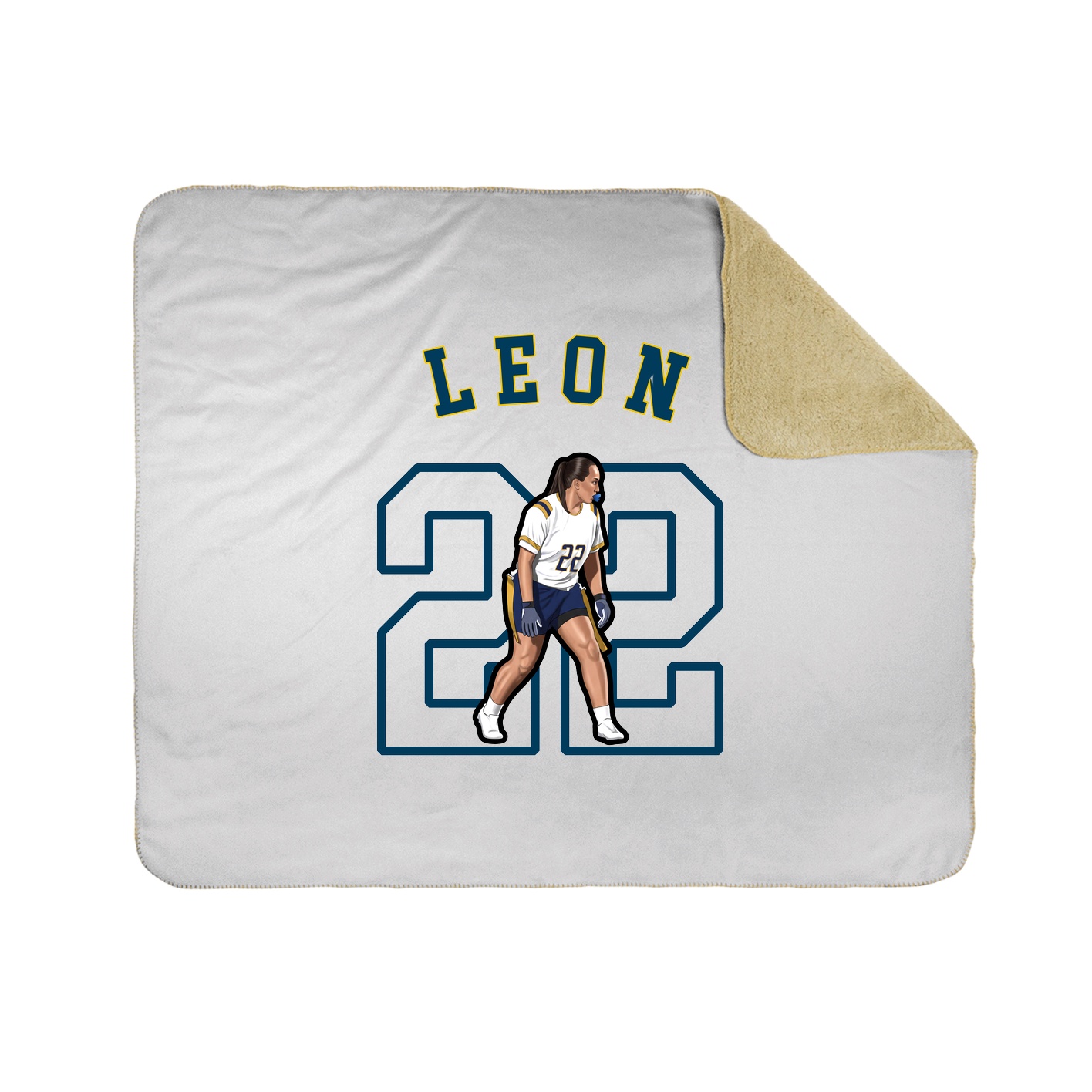 Throw Blanket — Shirsey Arch in White