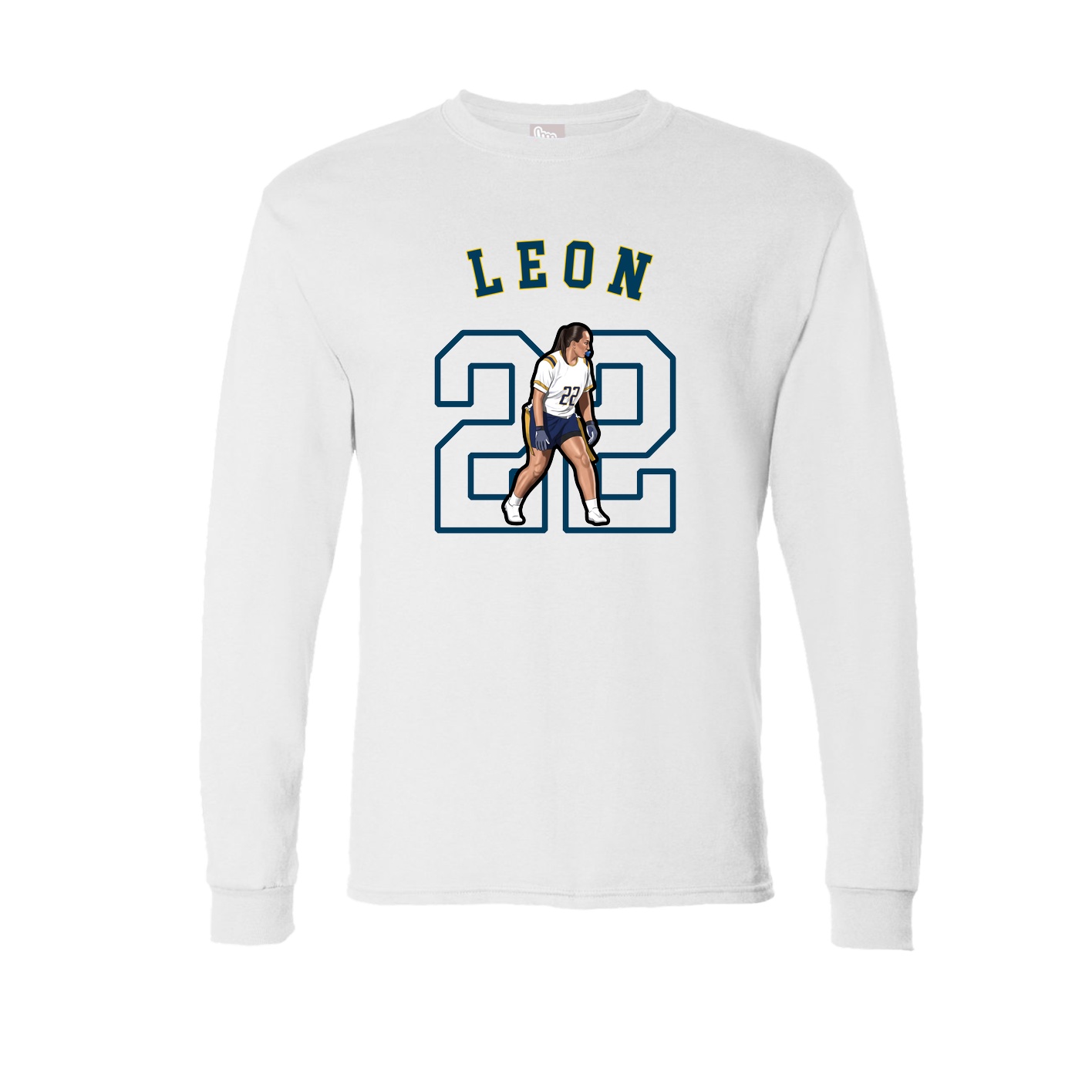 Long Sleeve Tee — Shirsey Arch in White