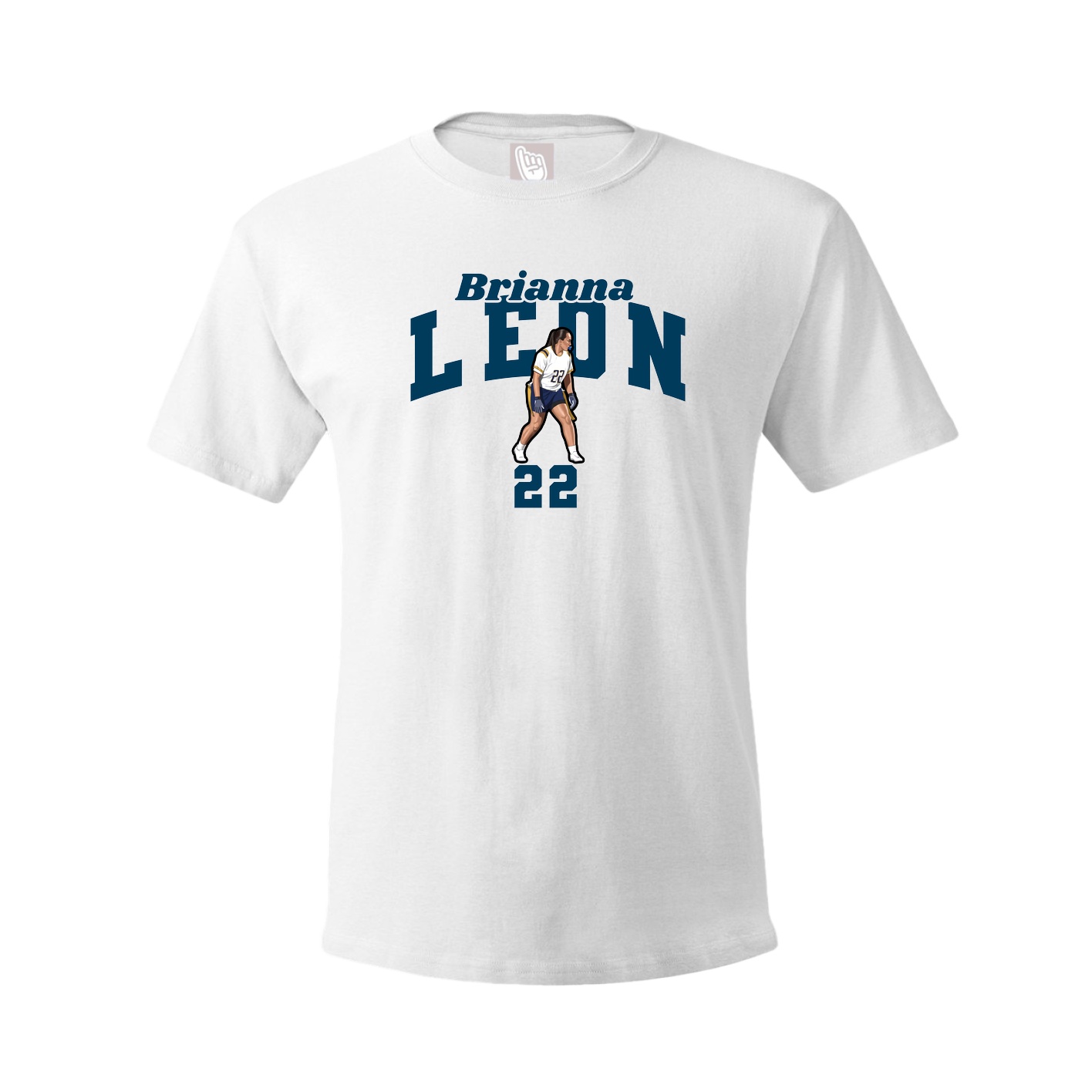 Youth Tee — Signature Arch in White