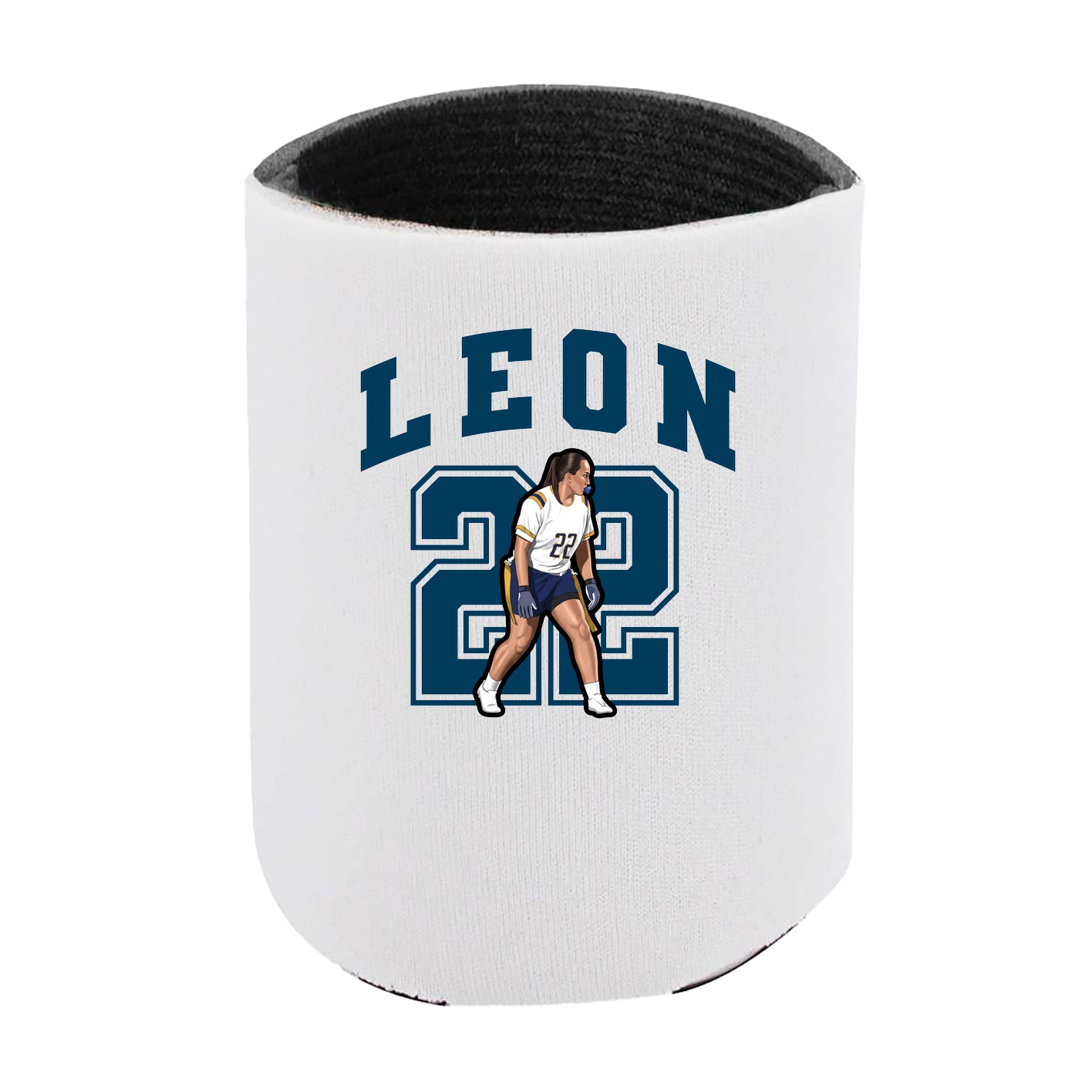 Can Holder — Number in White