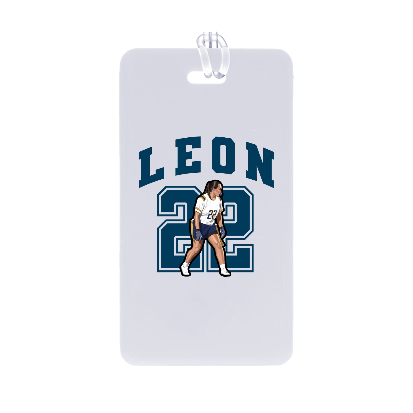 Bag Tag — Number in Classic