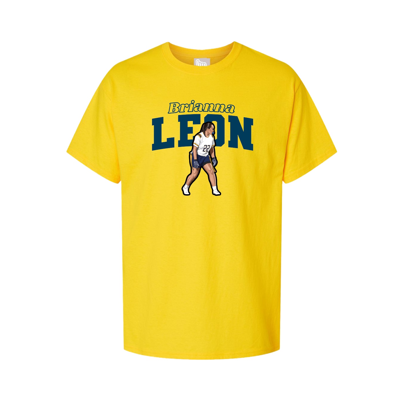 Tee — Name Arch in Gold
