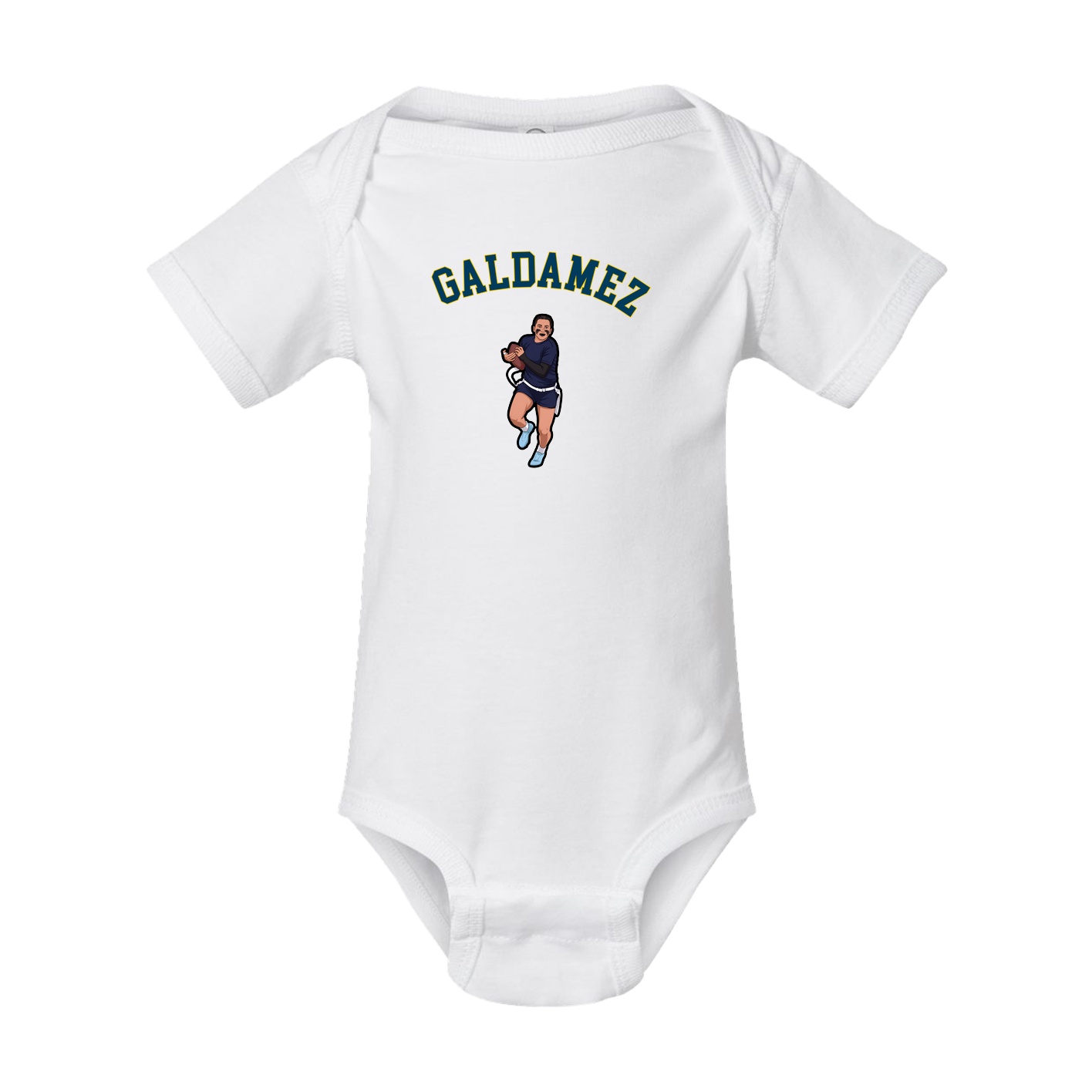 Baby Onesie — Shirsey Arch in White