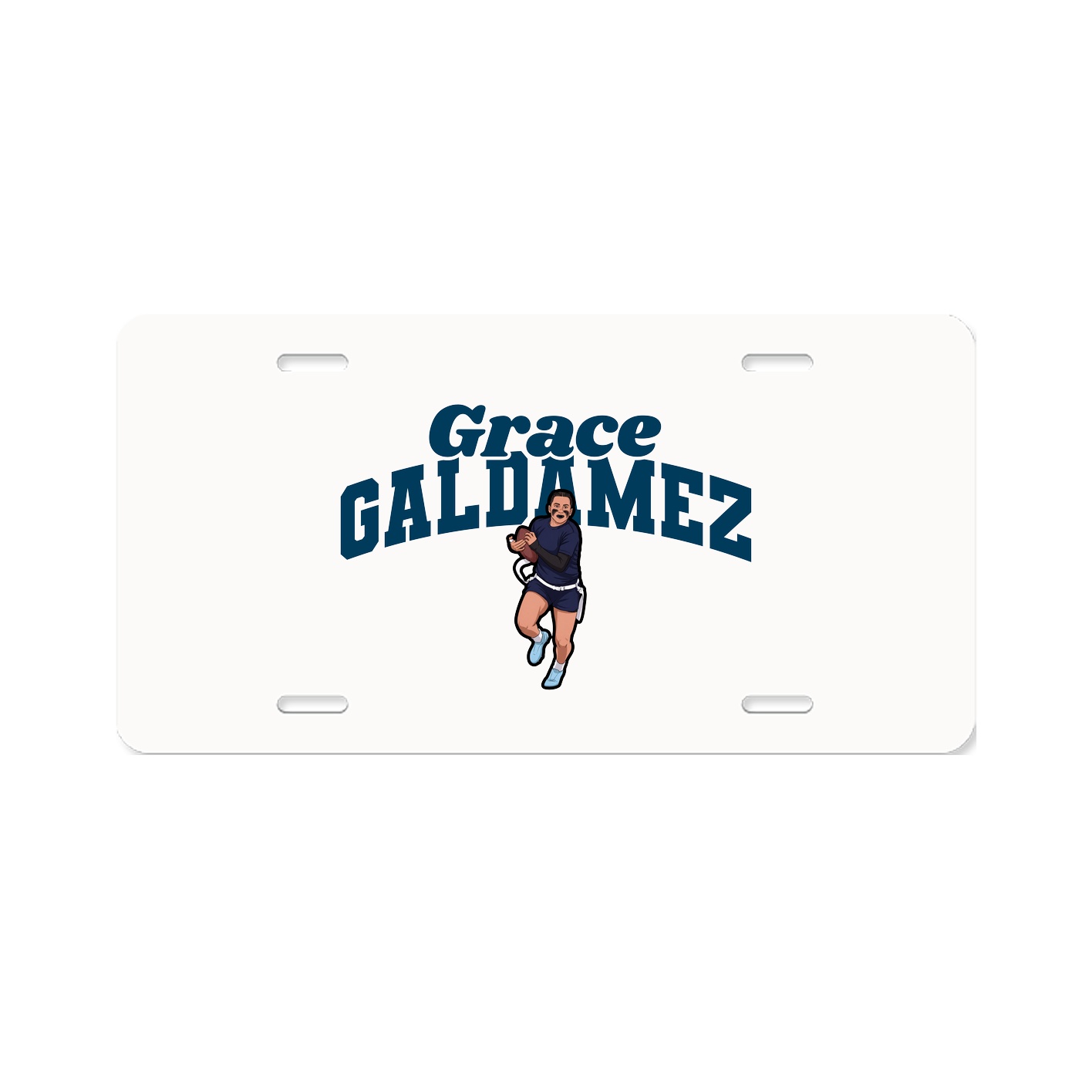 License Plate — Signature Arch in Classic