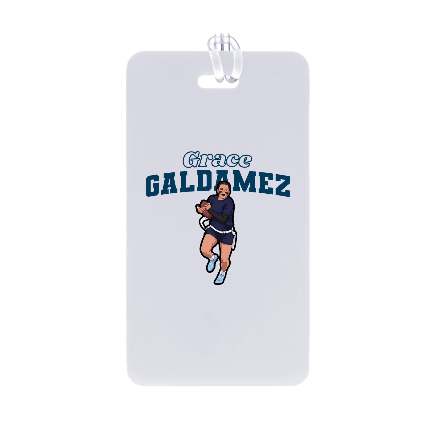 Bag Tag — Name Arch in Classic