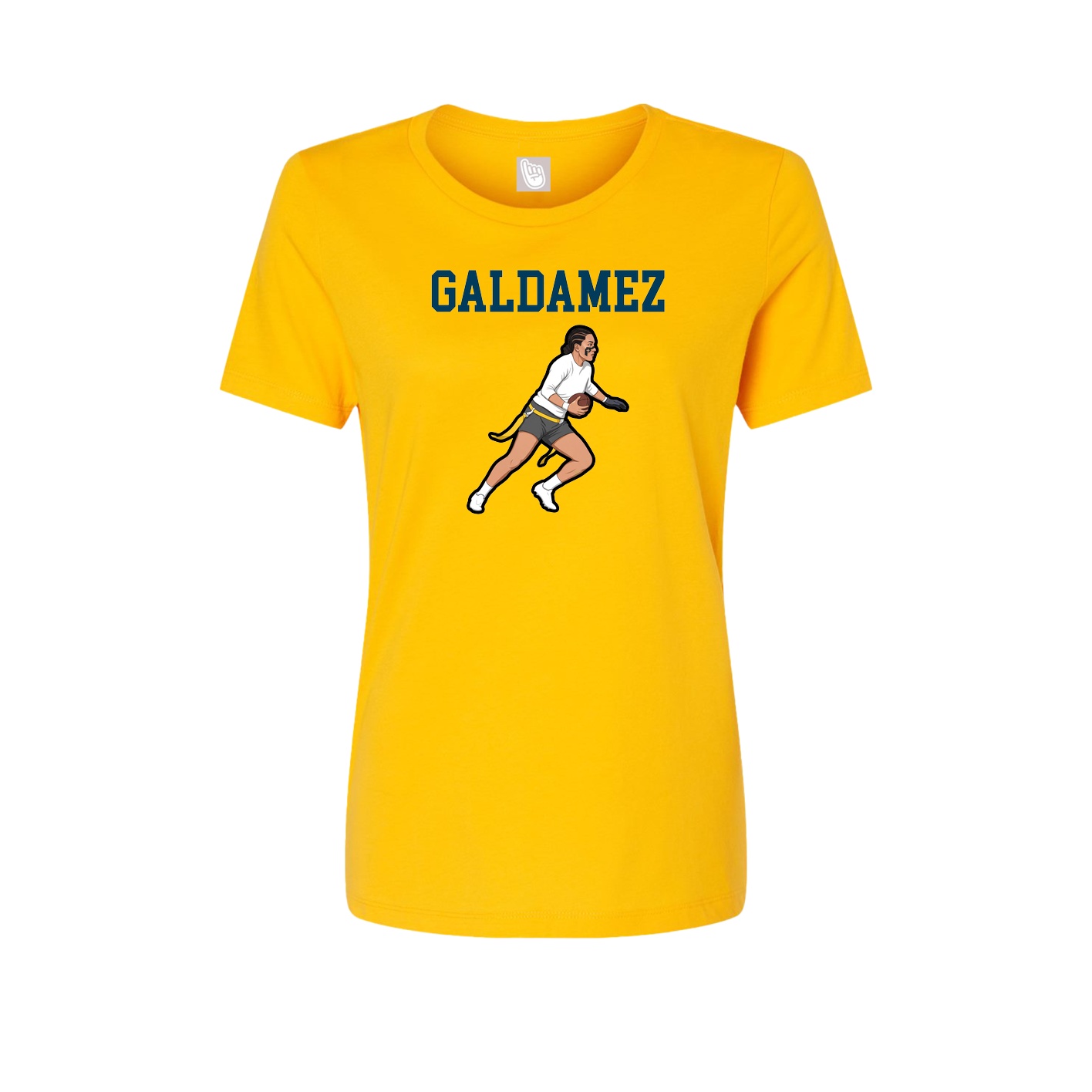Fitted Women's Tee — Shirsey in Gold