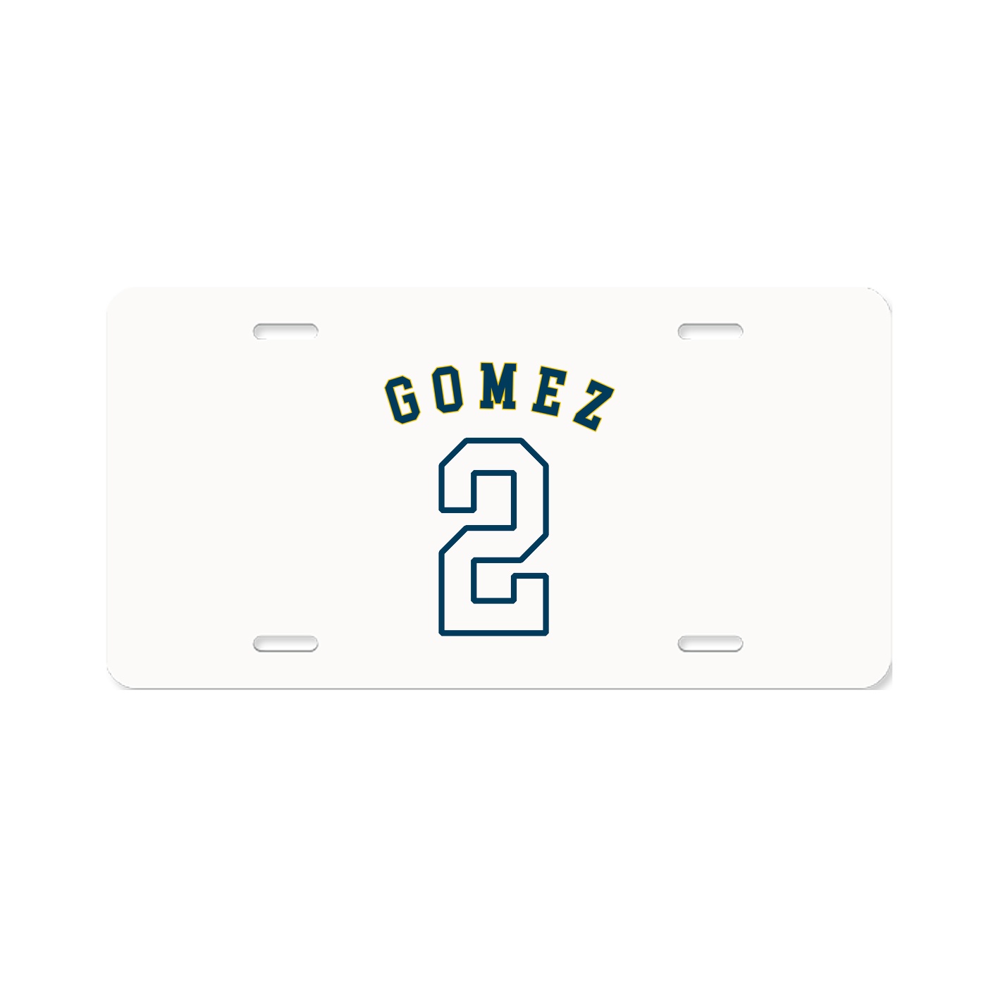 License Plate — Shirsey Arch in Classic