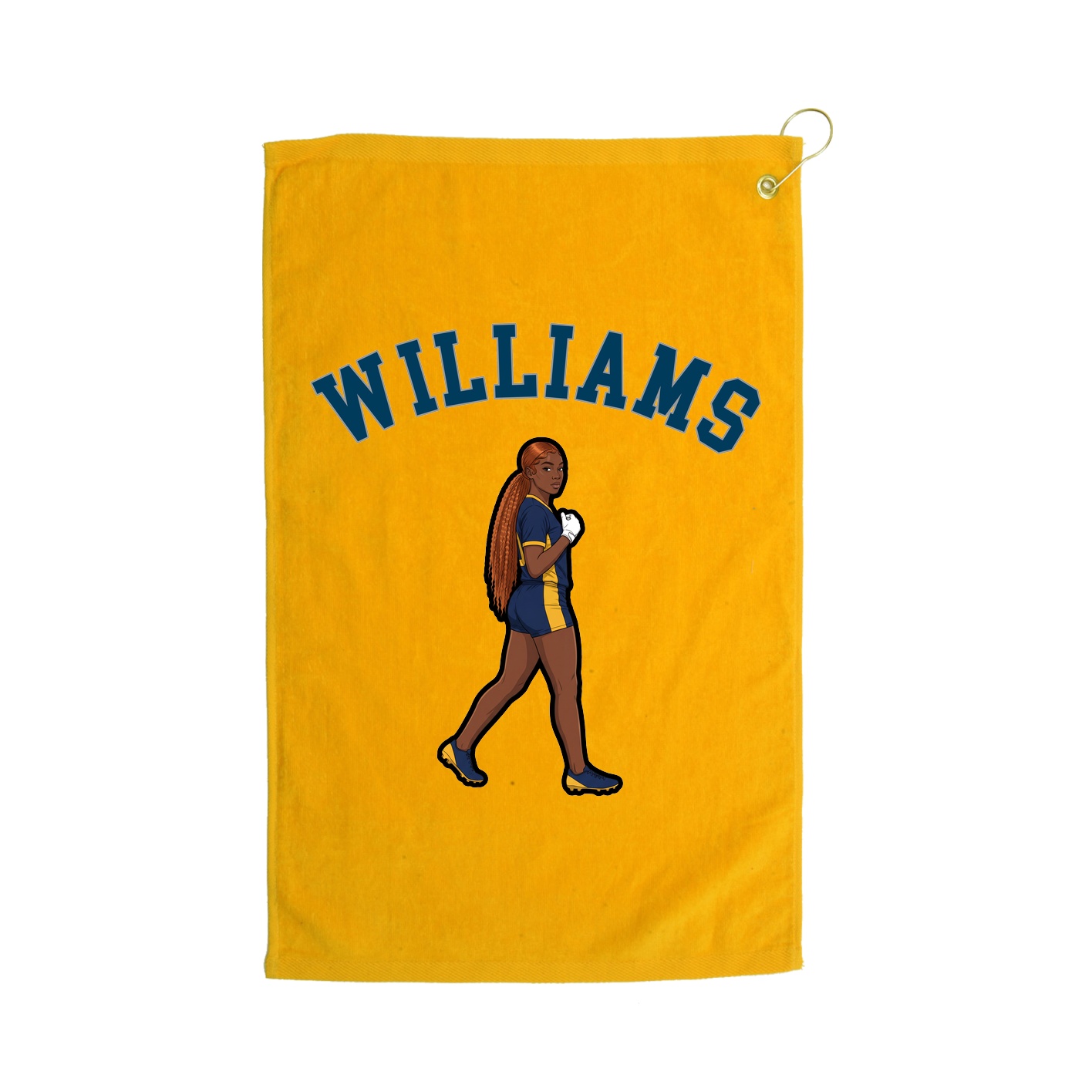 Golf Towel — Shirsey Arch in Gold