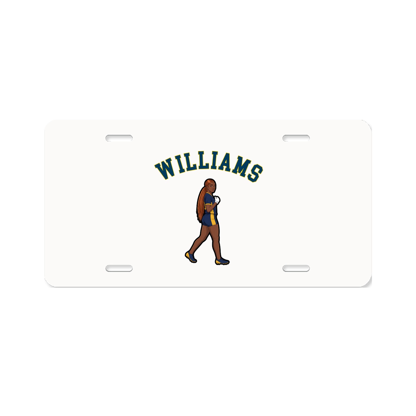 License Plate — Shirsey Arch in Classic