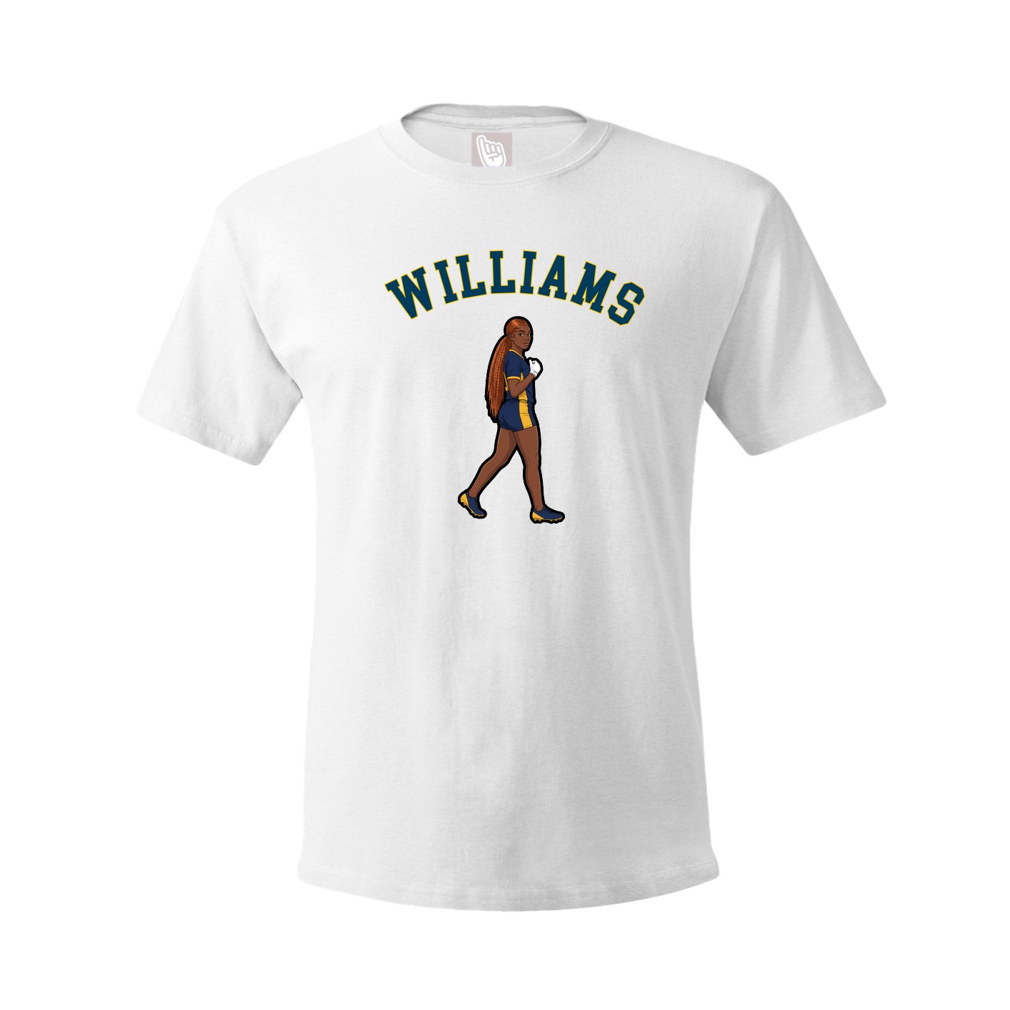 Tee — Shirsey Arch in White