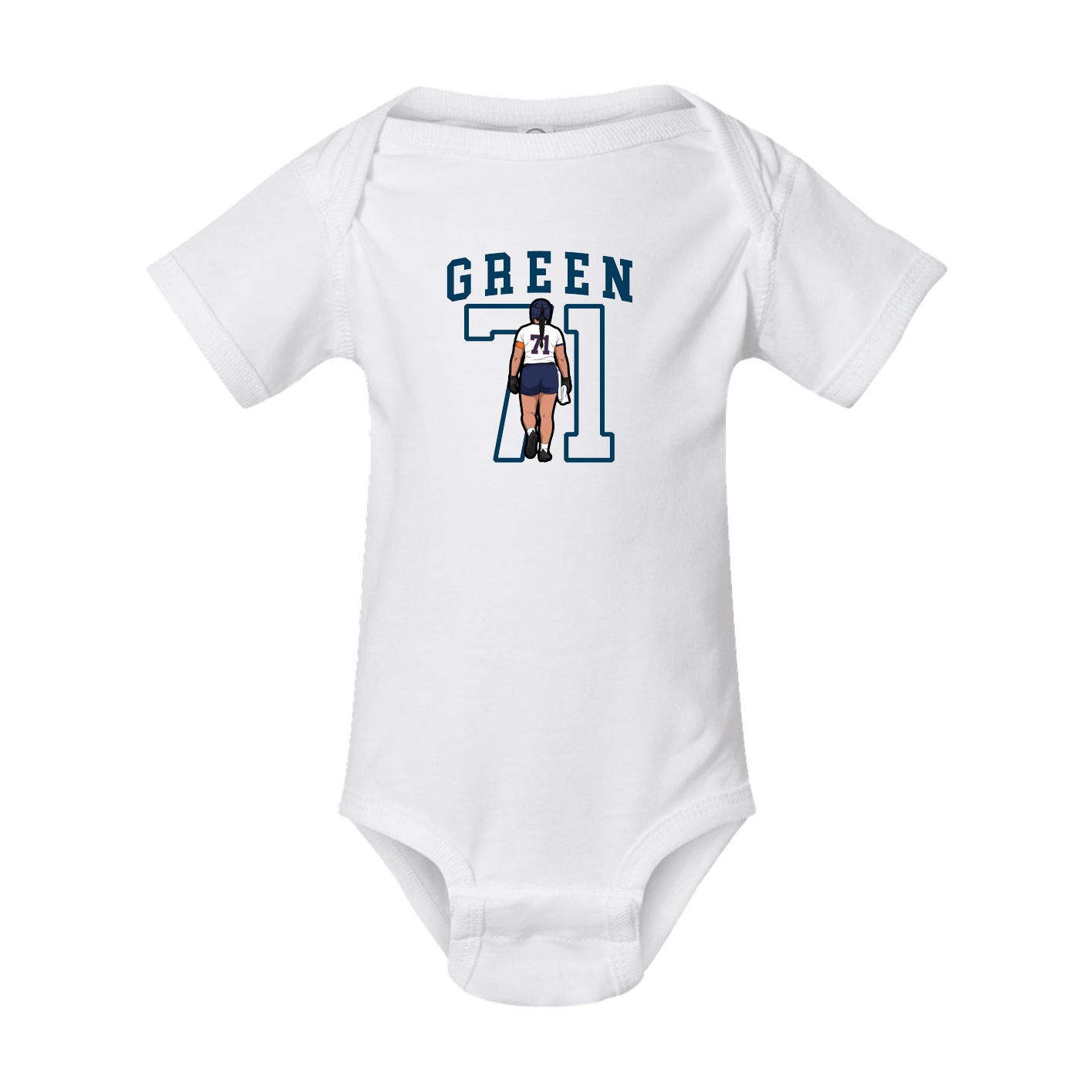 Baby Onesie — Shirsey in White