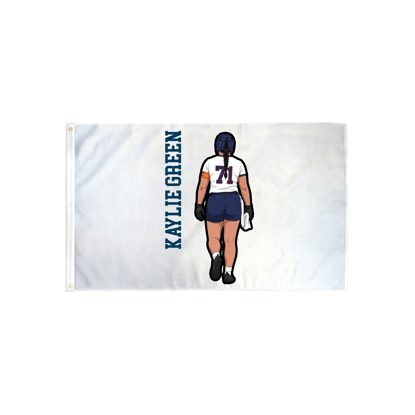 3x5 Flag — Name Vertical in Classic