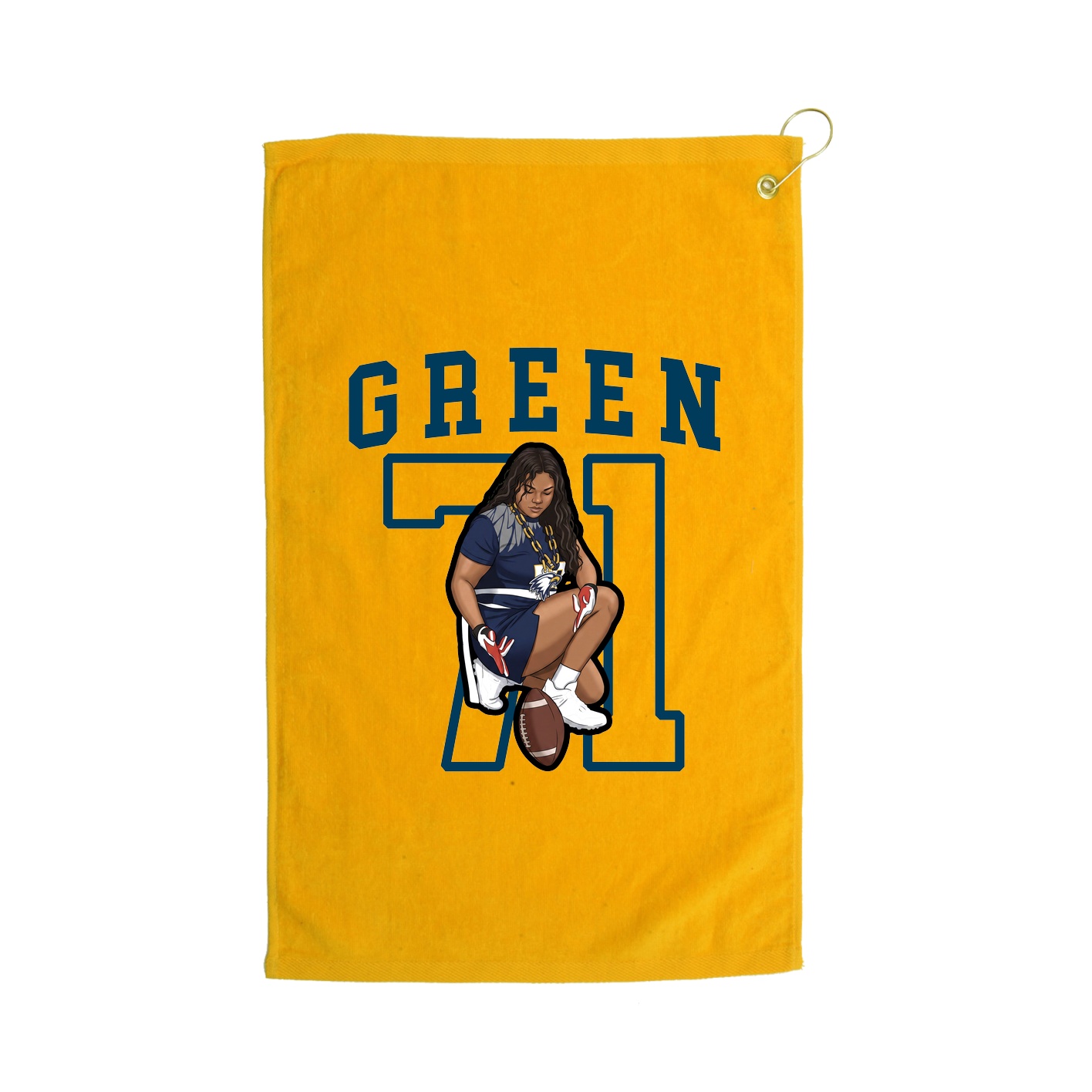 Golf Towel — Shirsey in Gold