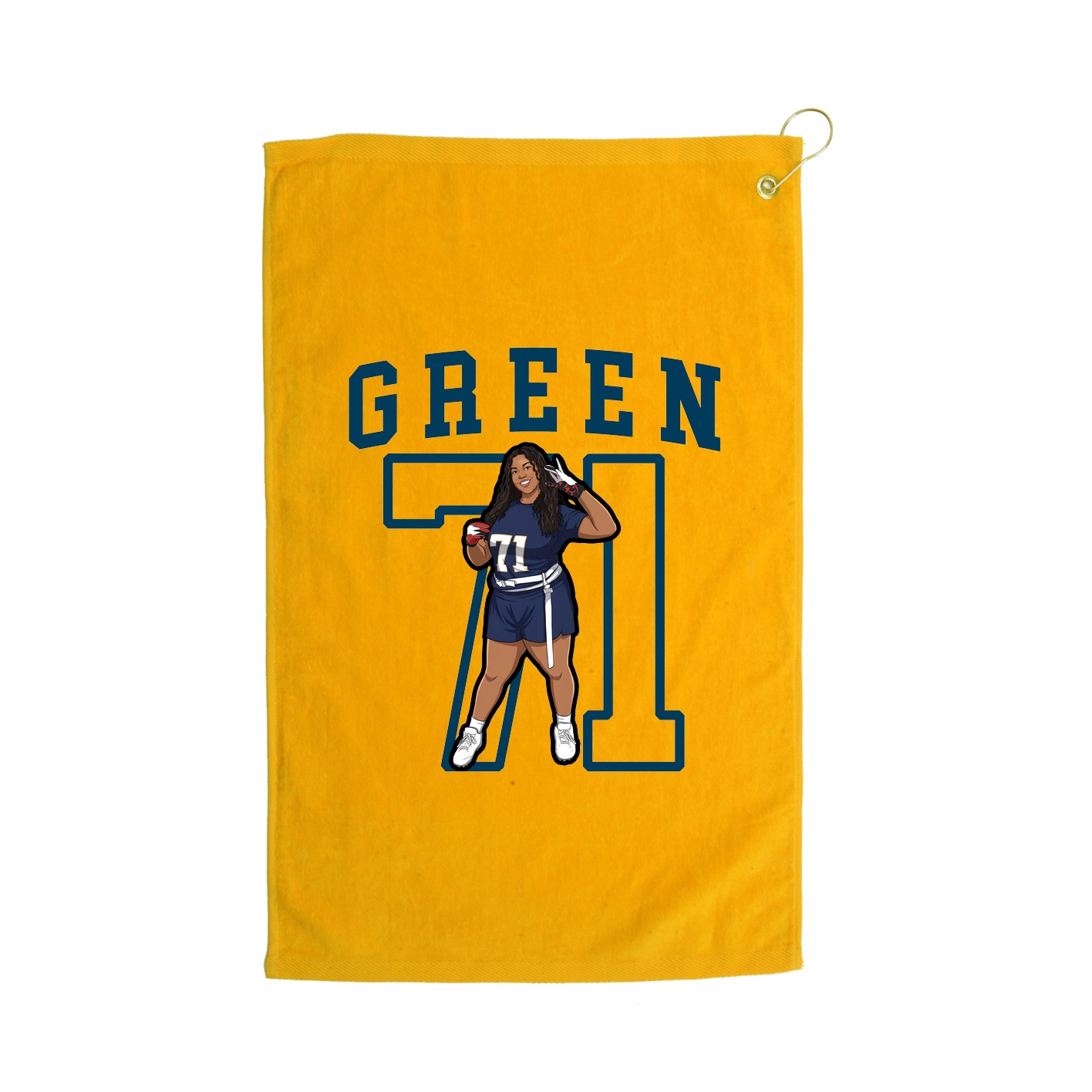 Golf Towel — Shirsey in Gold