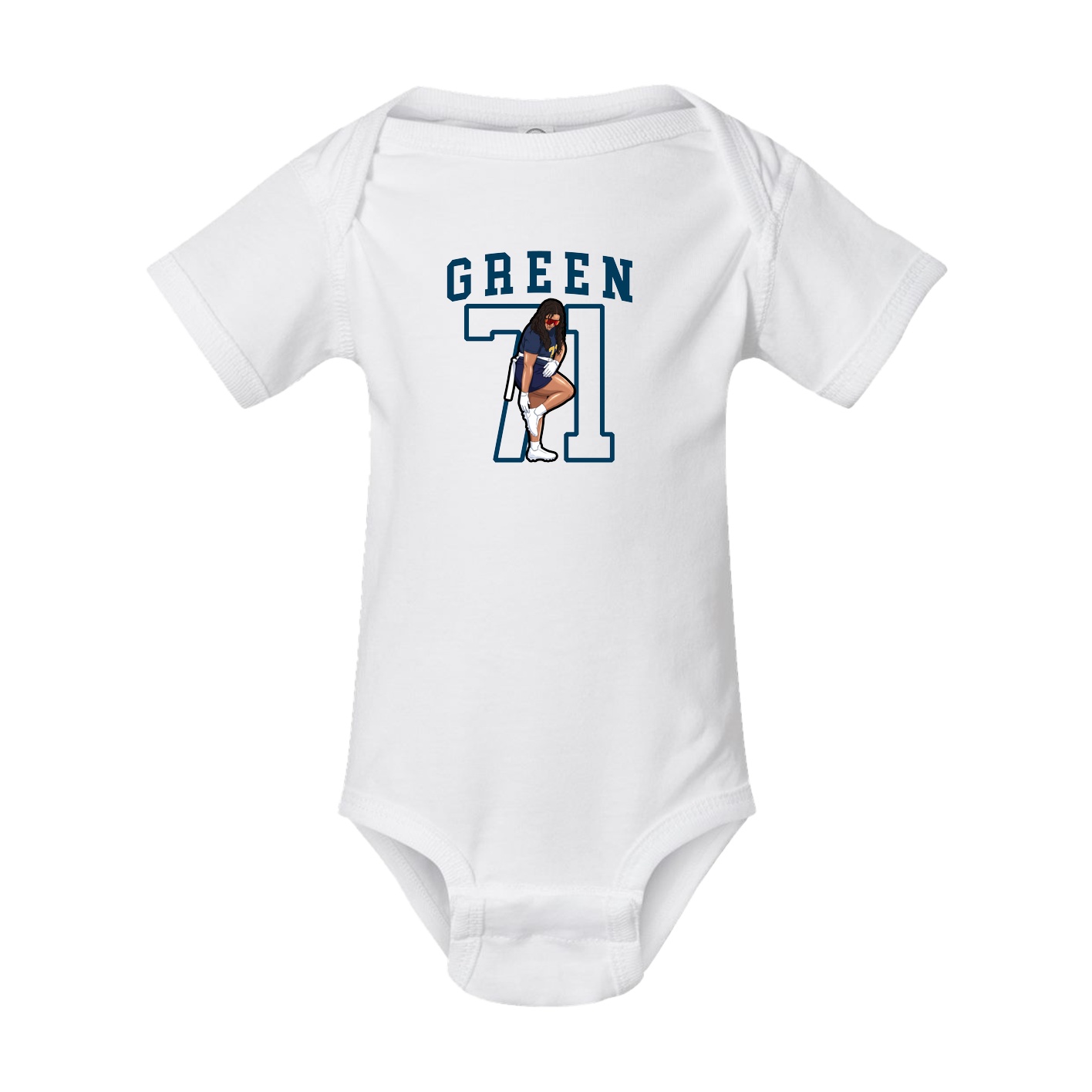 Baby Onesie — Shirsey in White