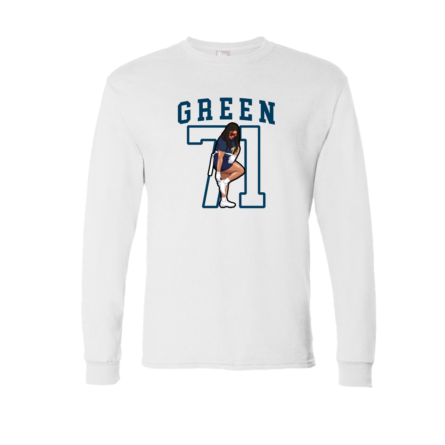 Long Sleeve Tee — Shirsey in White
