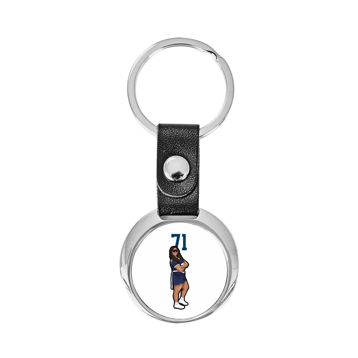 Key Chain — Number Top in Classic