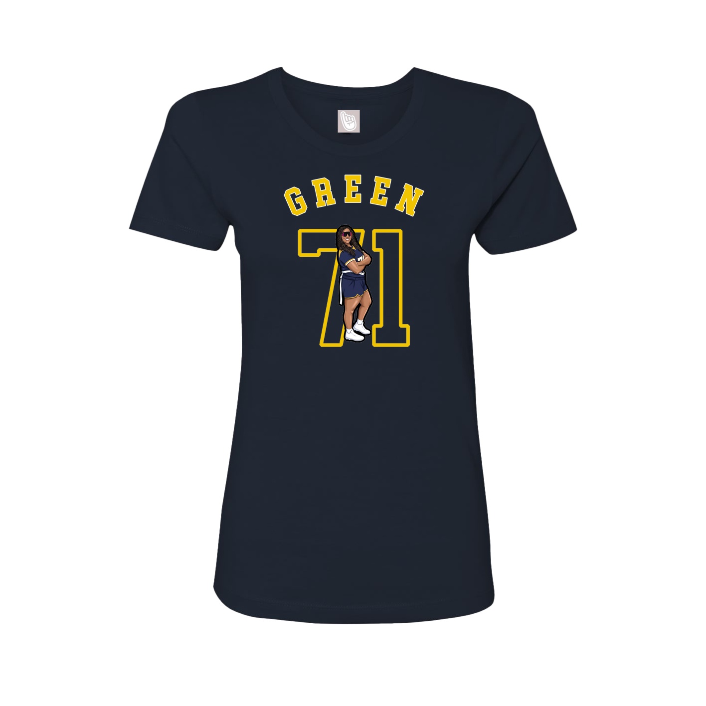 Womens Tee — Shirsey Arch in Navy