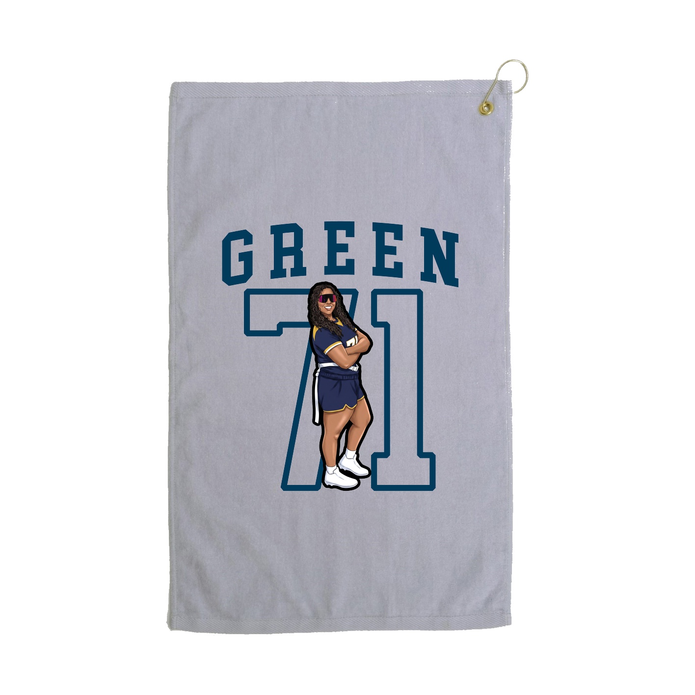 Golf Towel — Shirsey in Grey