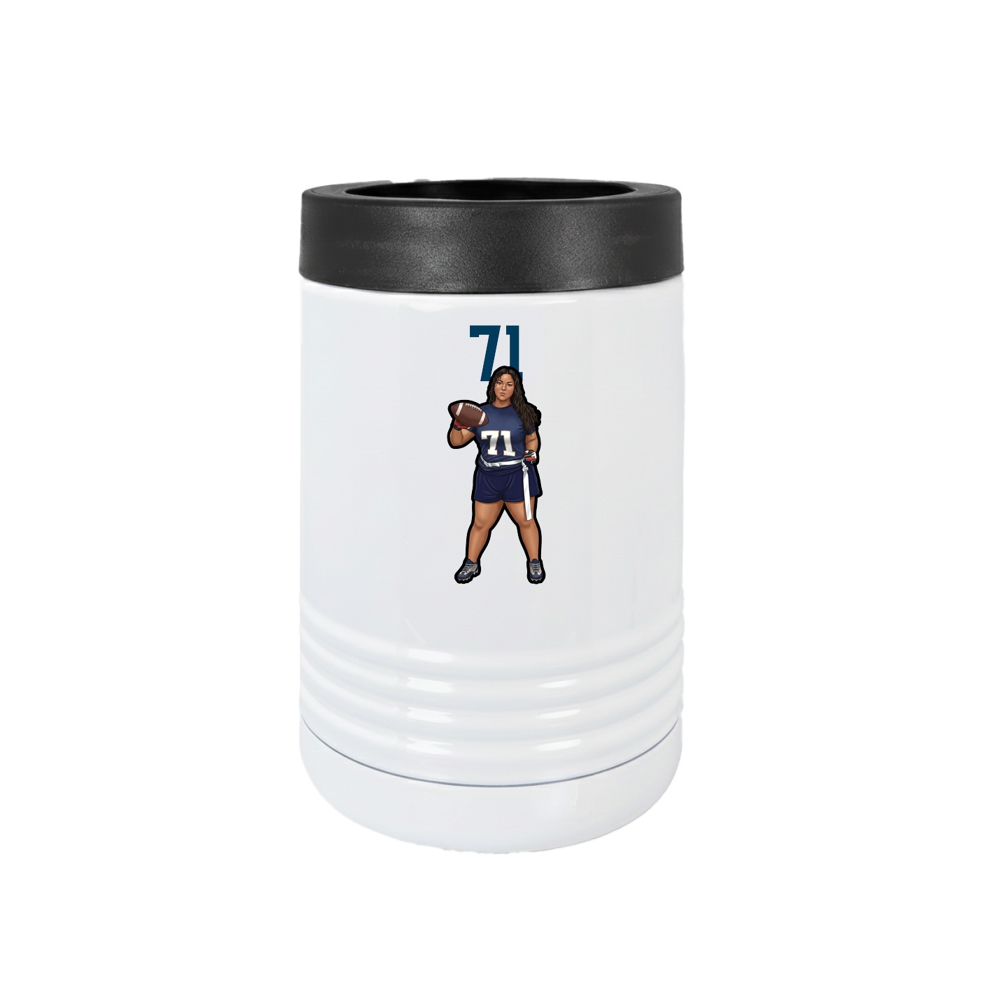 Beverage Holder — Number Top in White