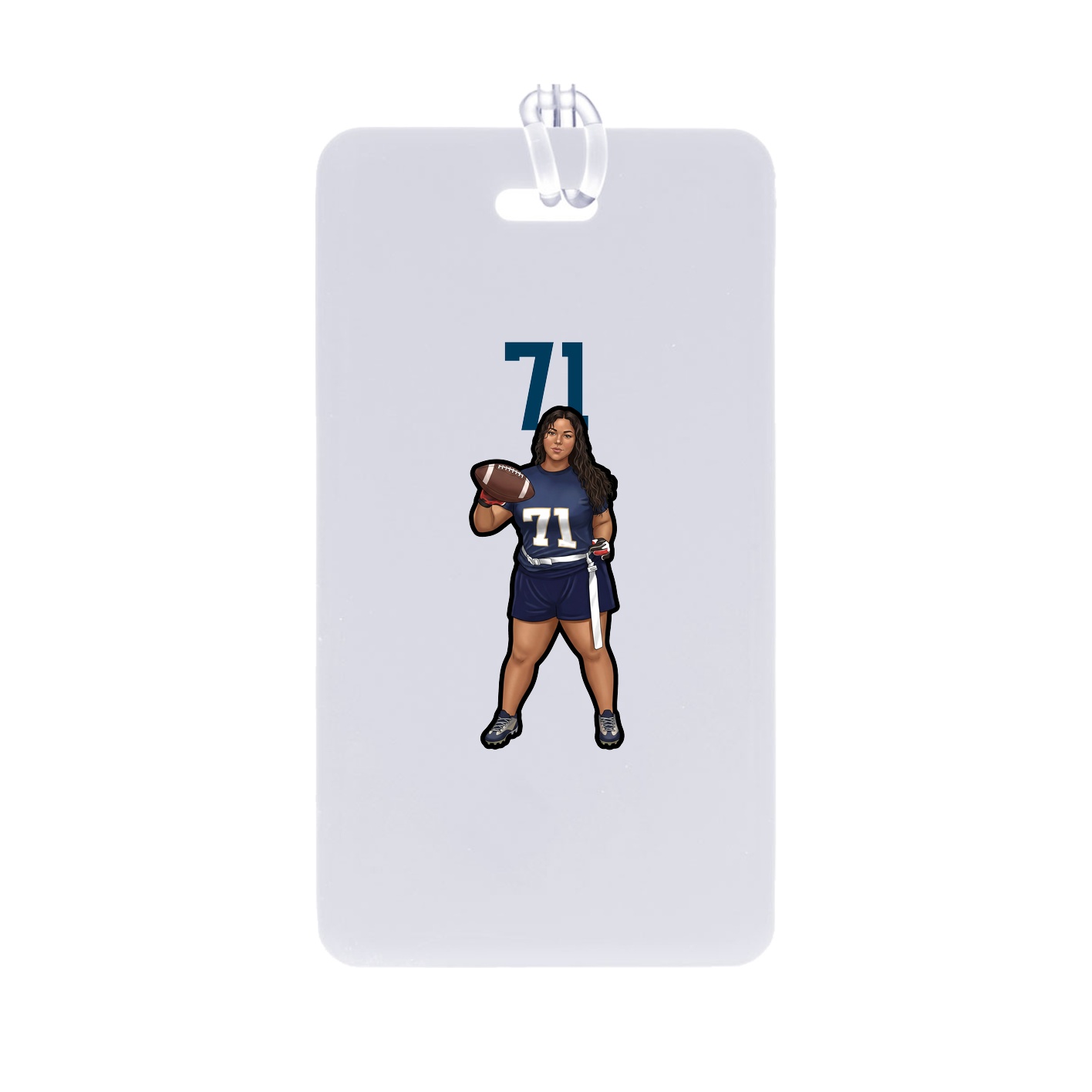 Bag Tag — Number Top in Classic