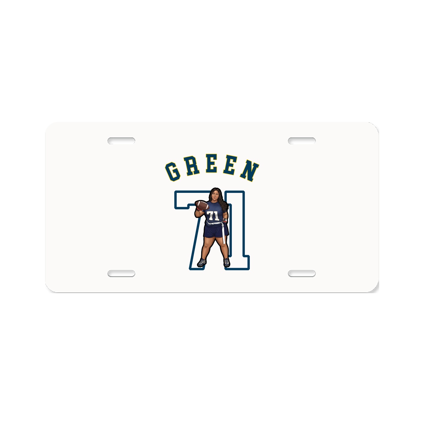 License Plate — Shirsey Arch in Classic