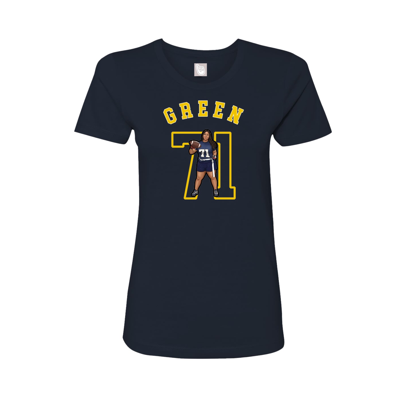 Womens Tee — Shirsey Arch in Navy
