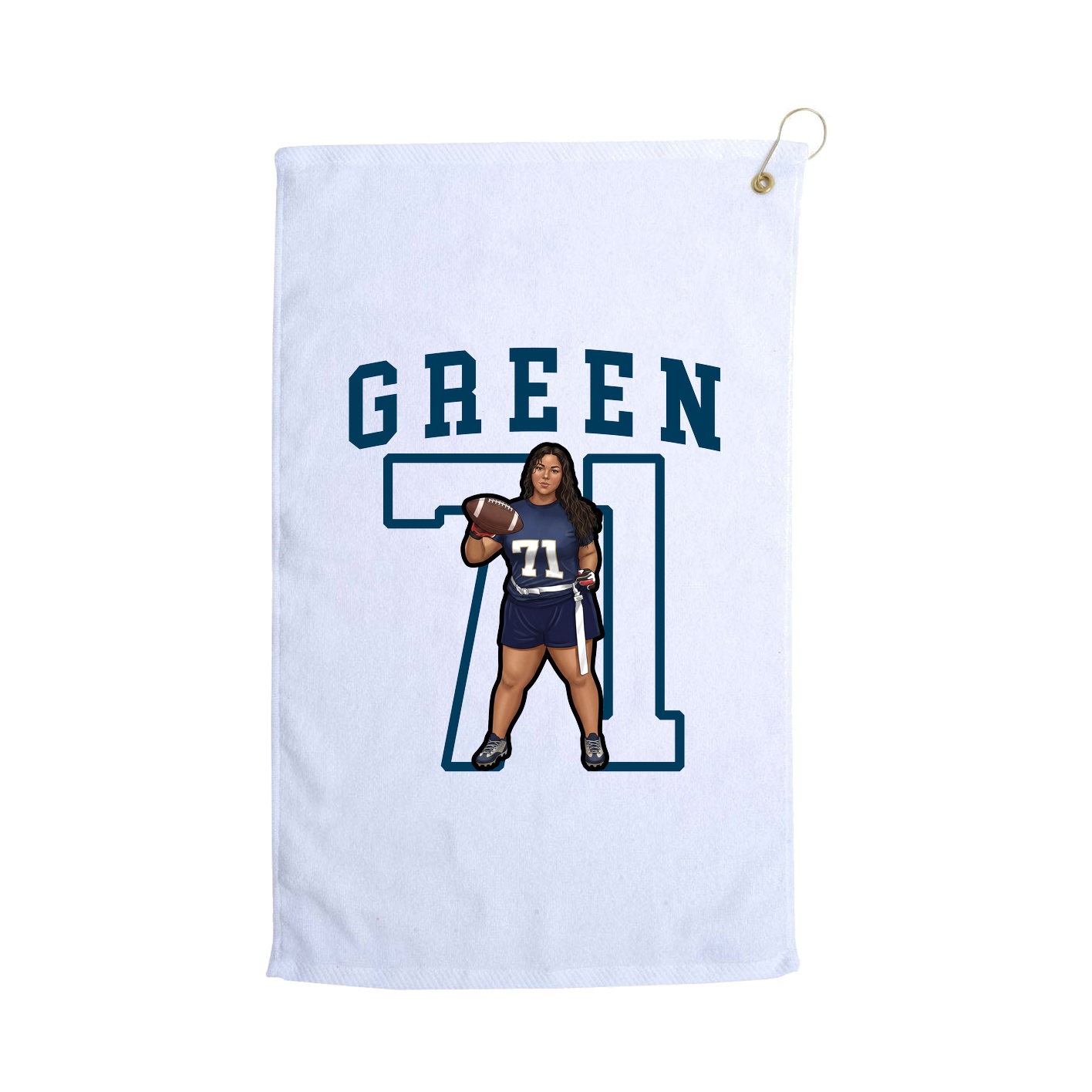 Golf Towel — Shirsey in White